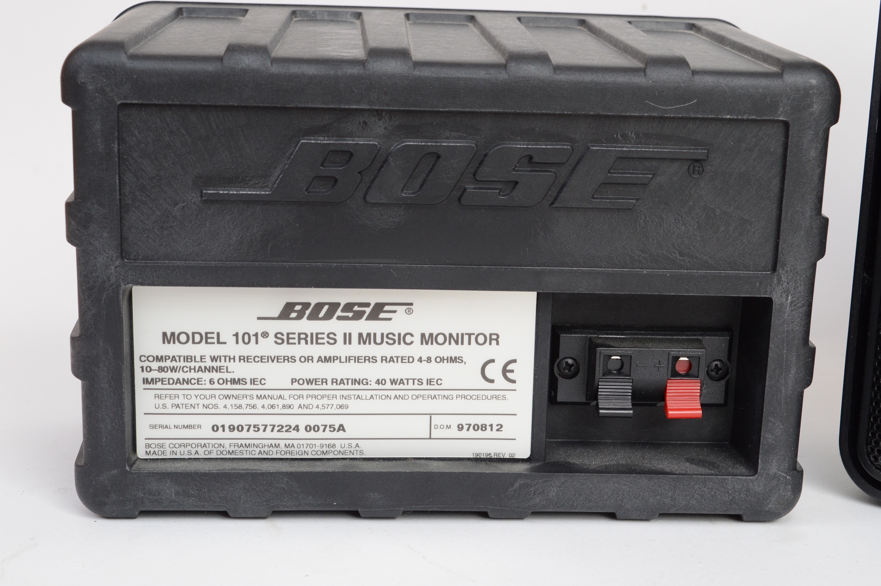 Bose 101 Series II Speakers
