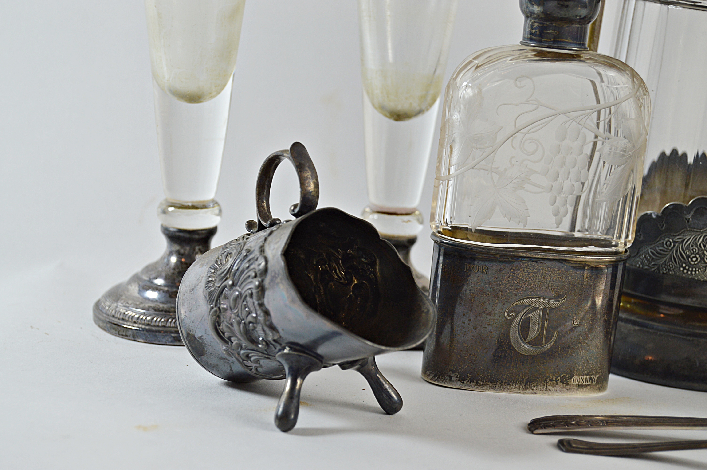 Antique Sterling Silver and Silver Plate Collectibles, Barware and Kitchenalia