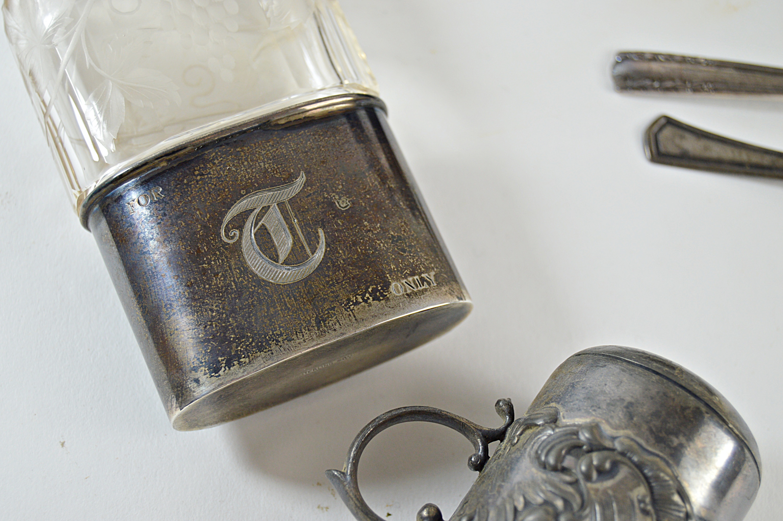 Antique Sterling Silver and Silver Plate Collectibles, Barware and Kitchenalia