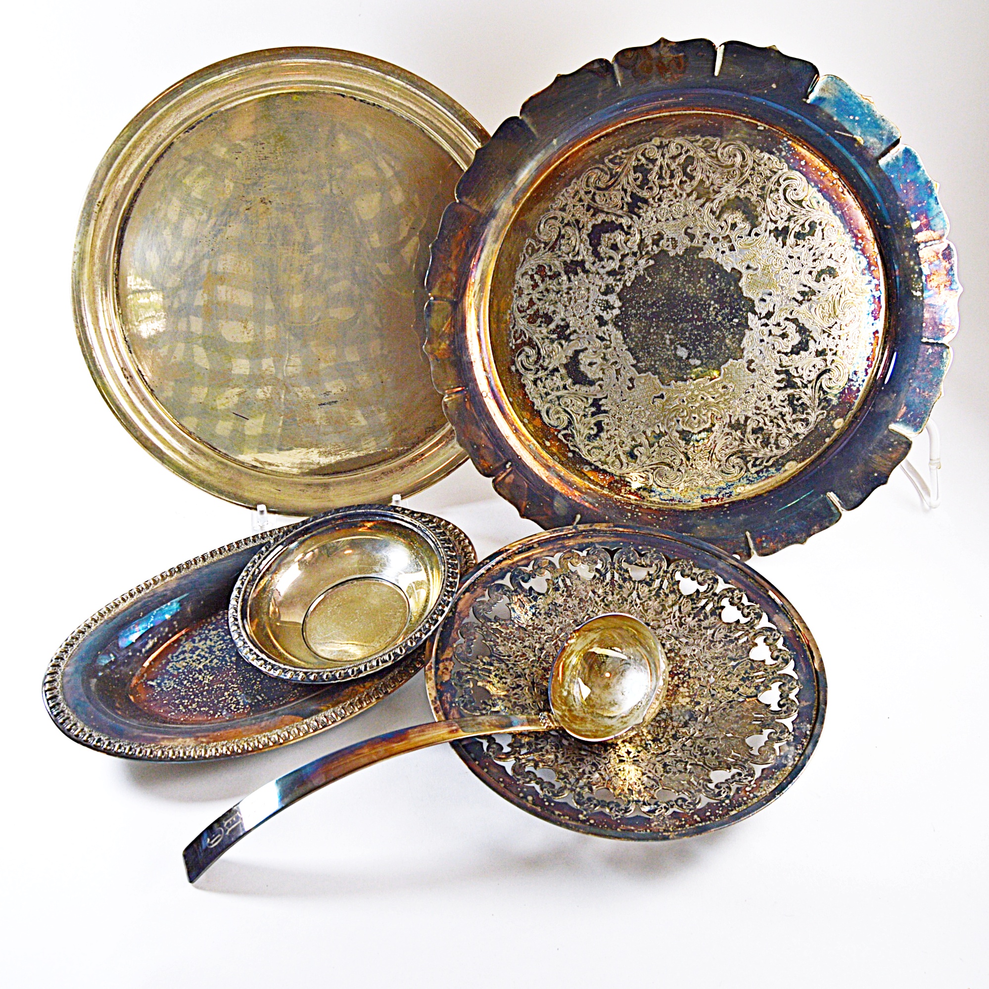 Vintage Silver Plate Serveware