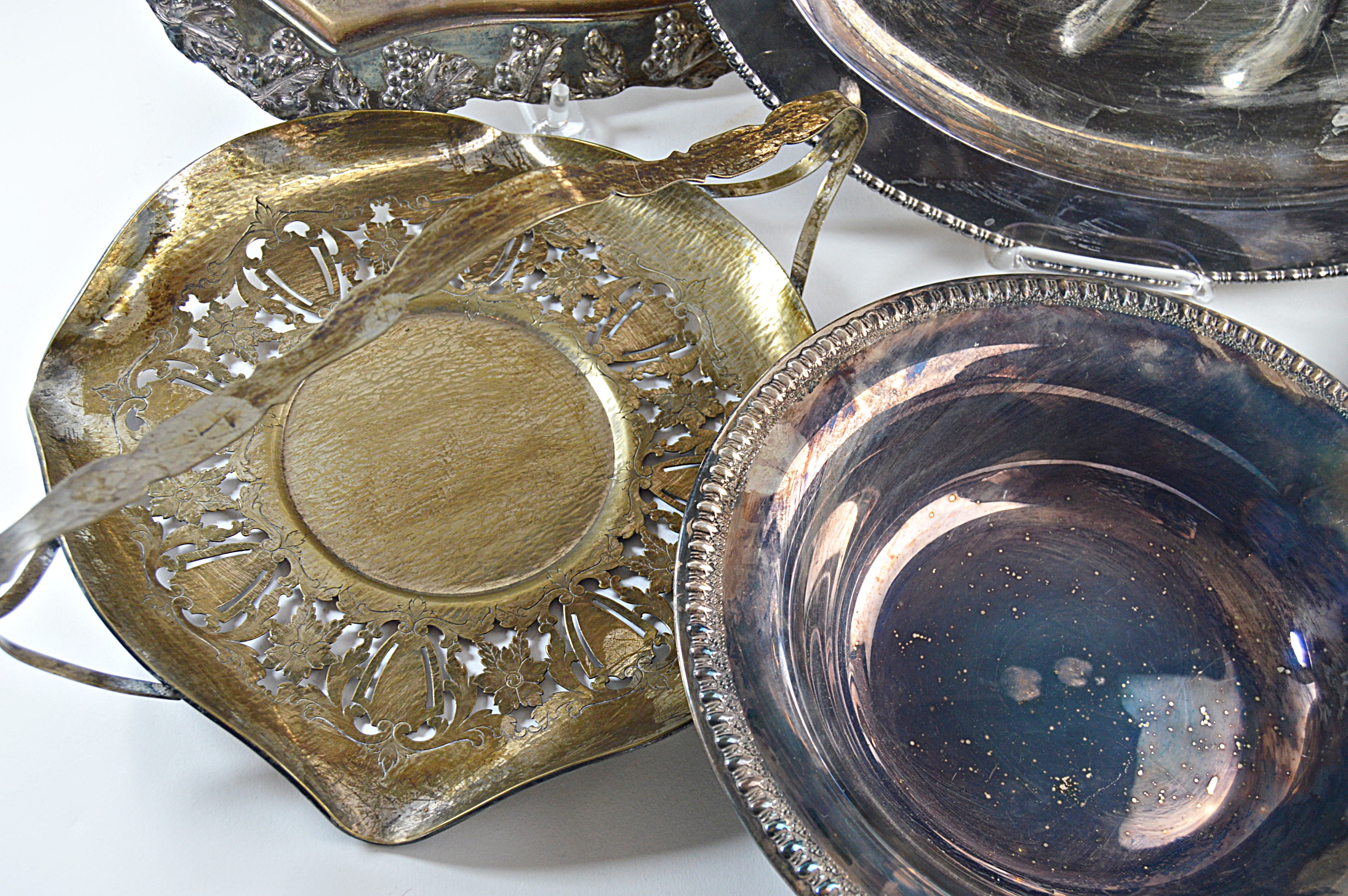 Vintage Silver Plate Serveware