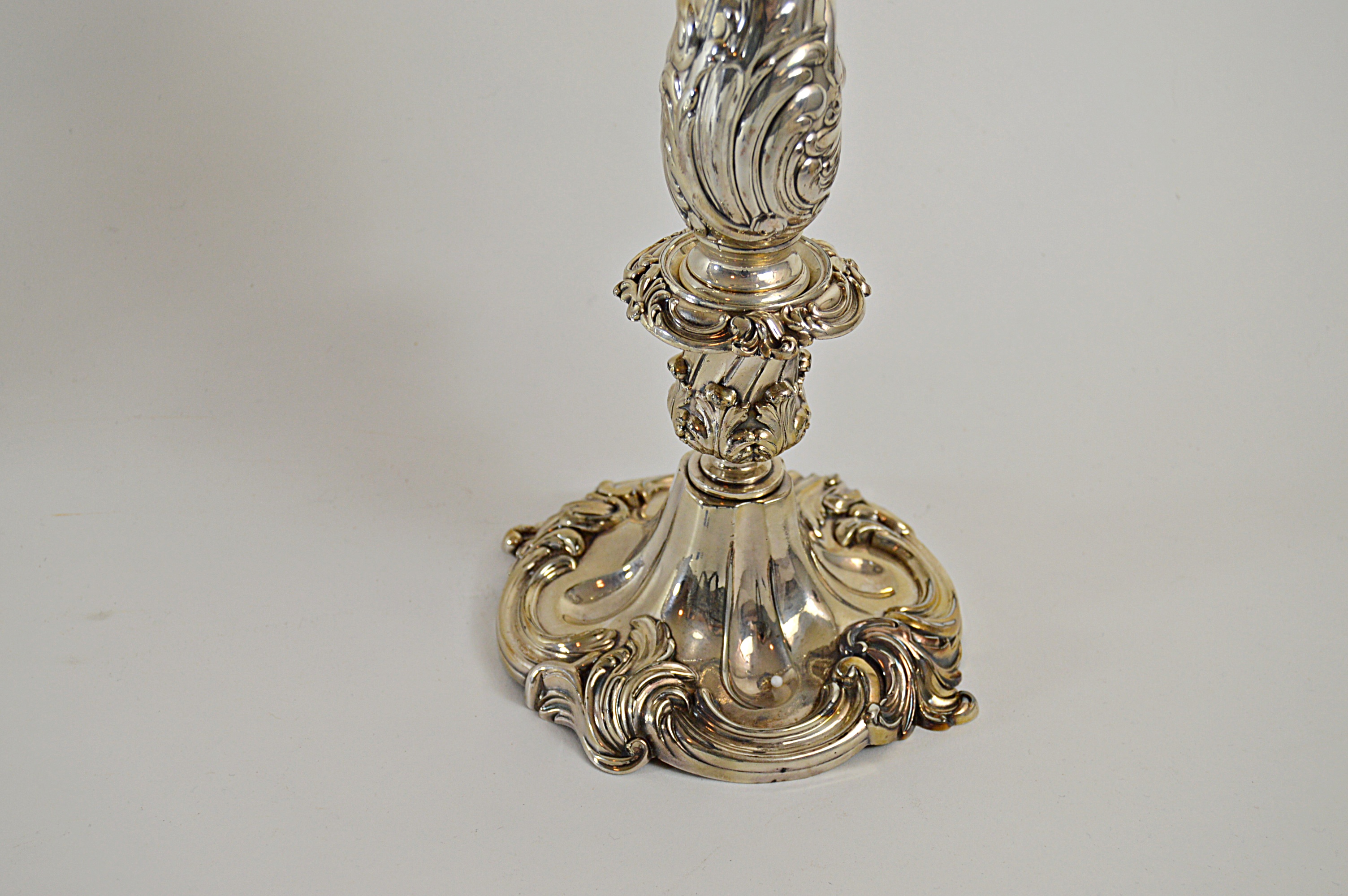 Reed & Barton Silver Plate Candelabra