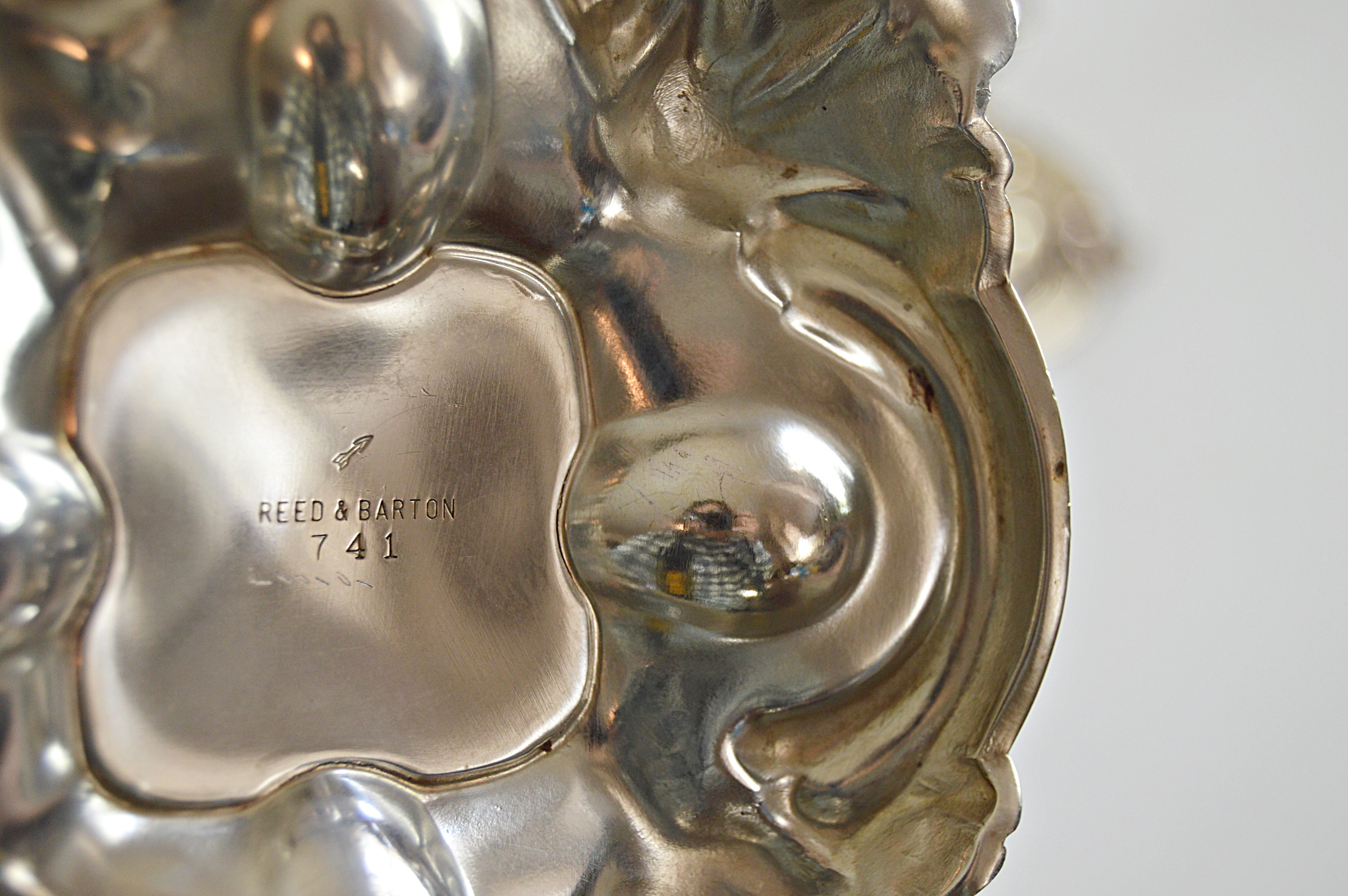 Reed & Barton Silver Plate Candelabra