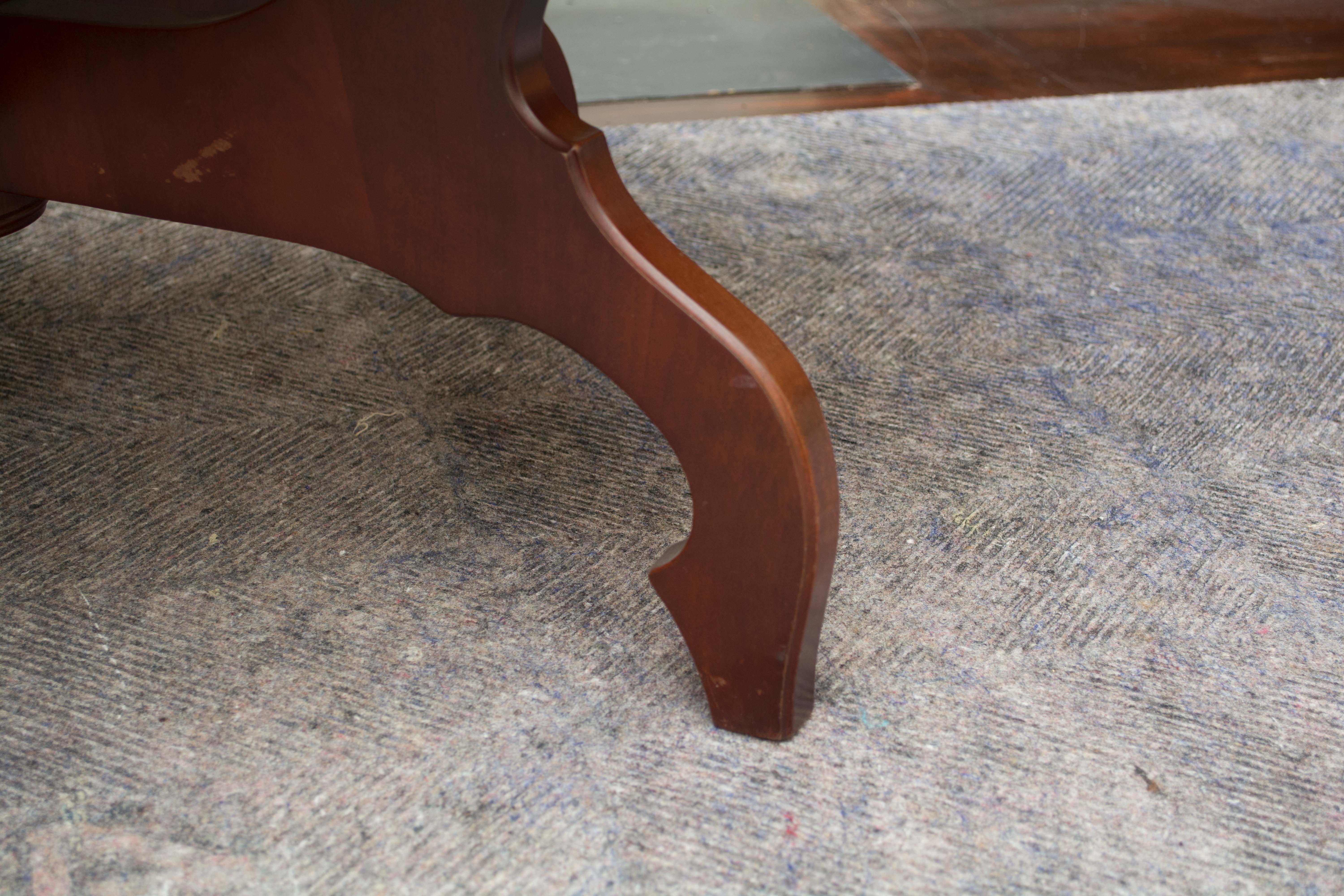 Vintage Victorian Style Granite Top Coffee Table