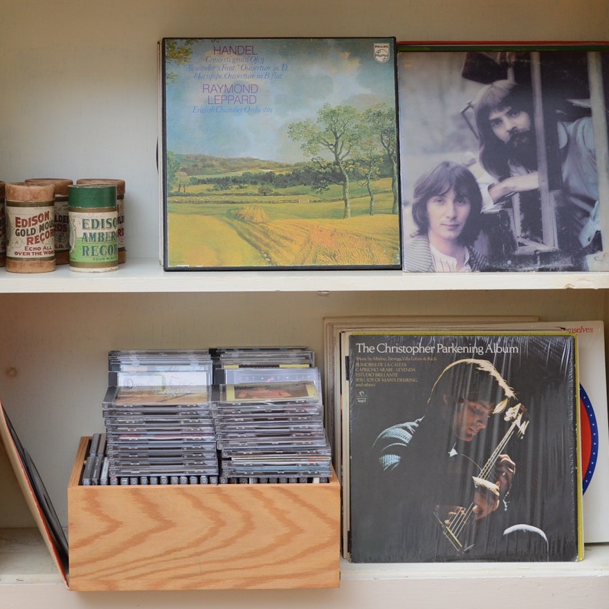 Vinyl Album and CD Collection