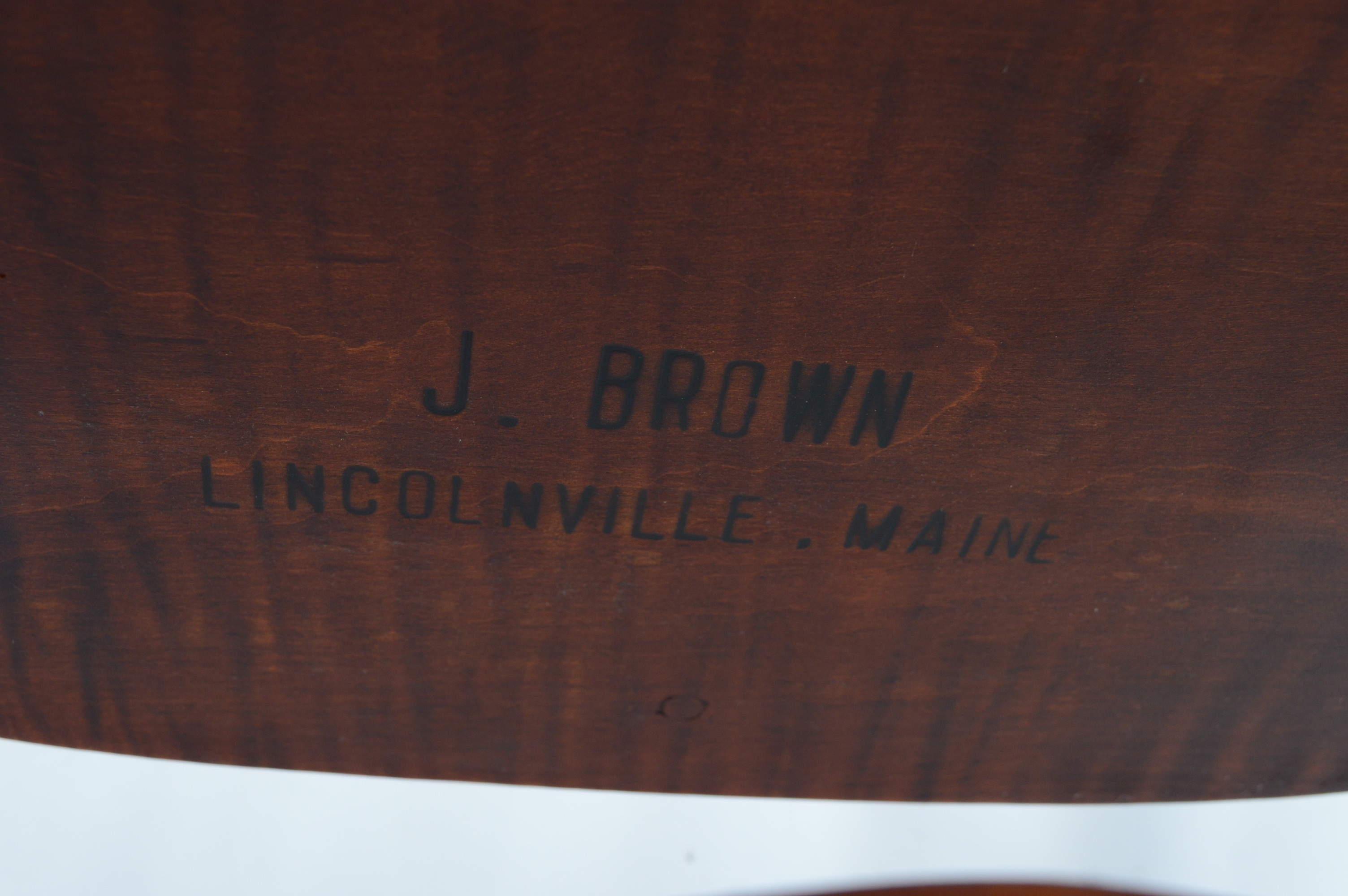 Hand Crafted Windsor Chair  by J. Brown of Maine