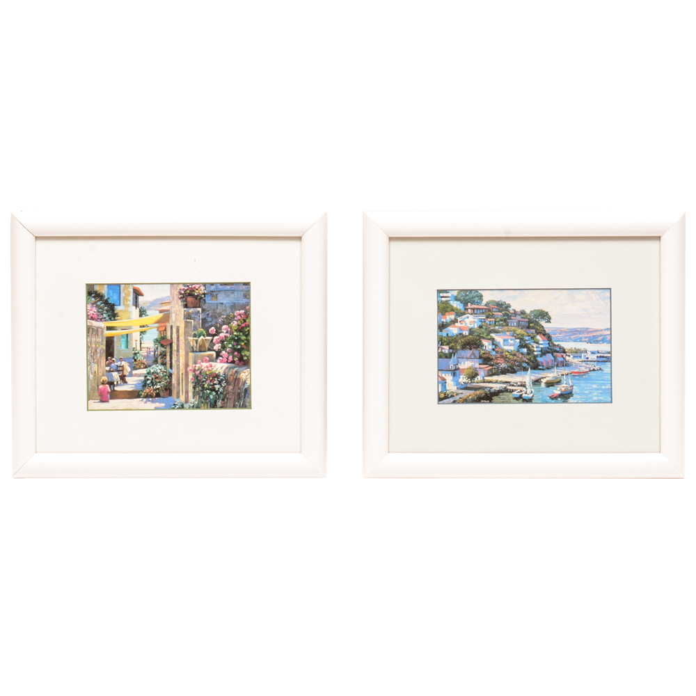 Offset Lithographs European Landscapes
