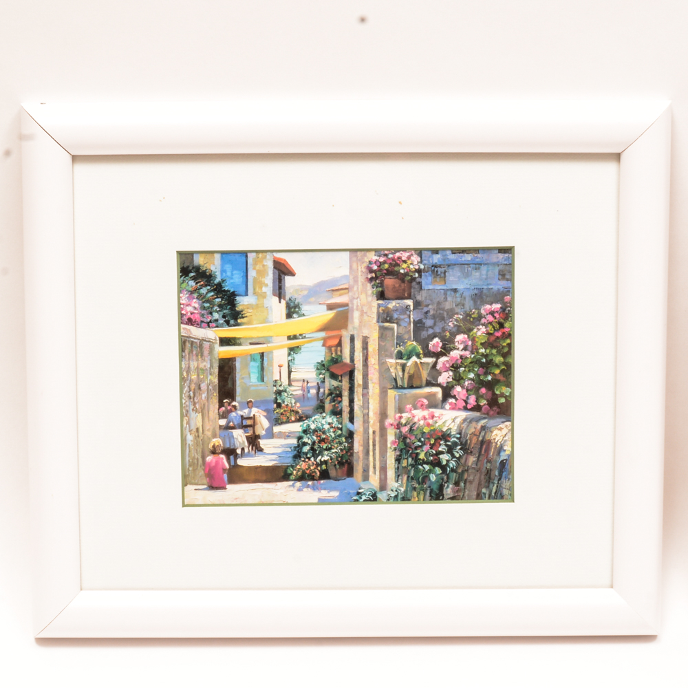 Offset Lithographs European Landscapes