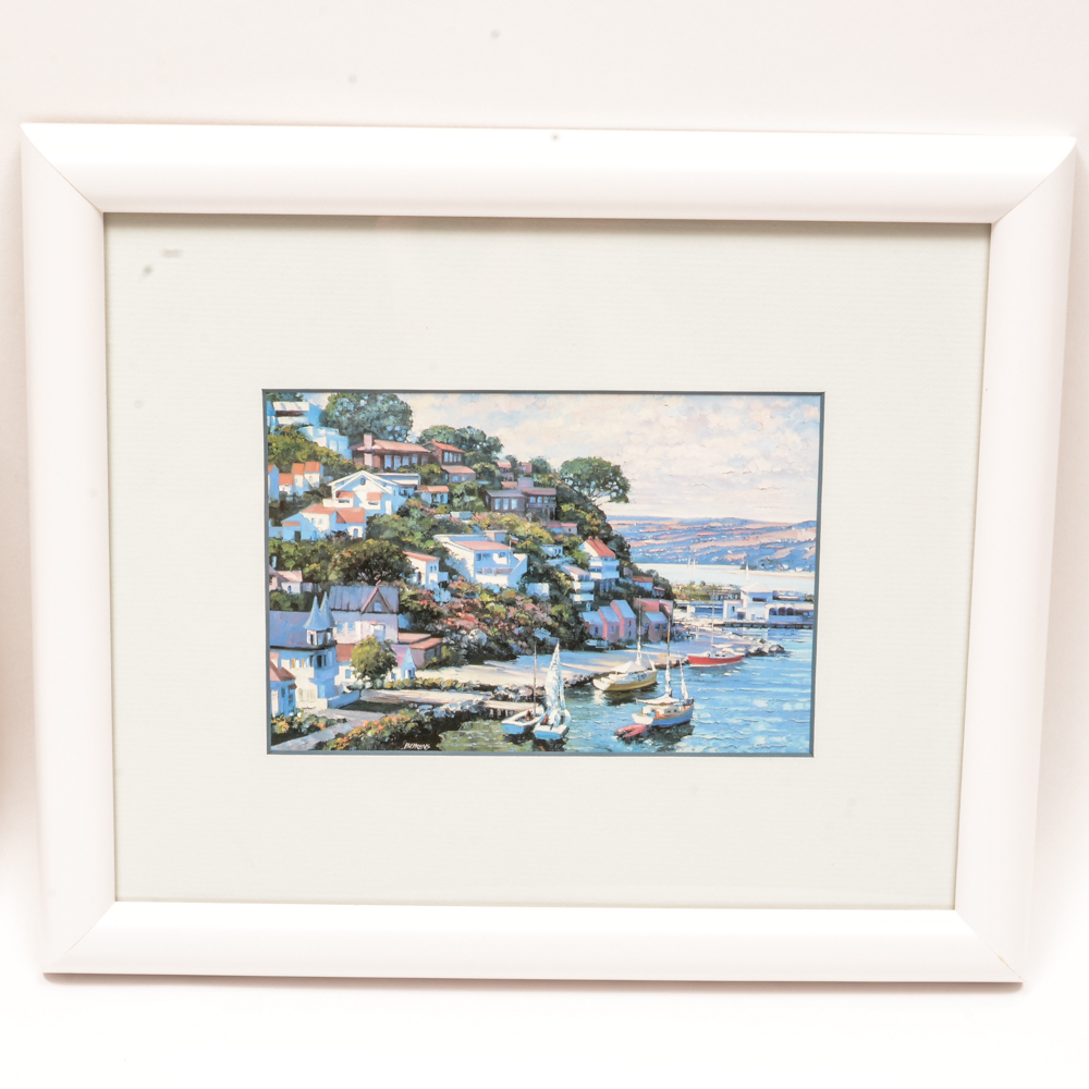 Offset Lithographs European Landscapes