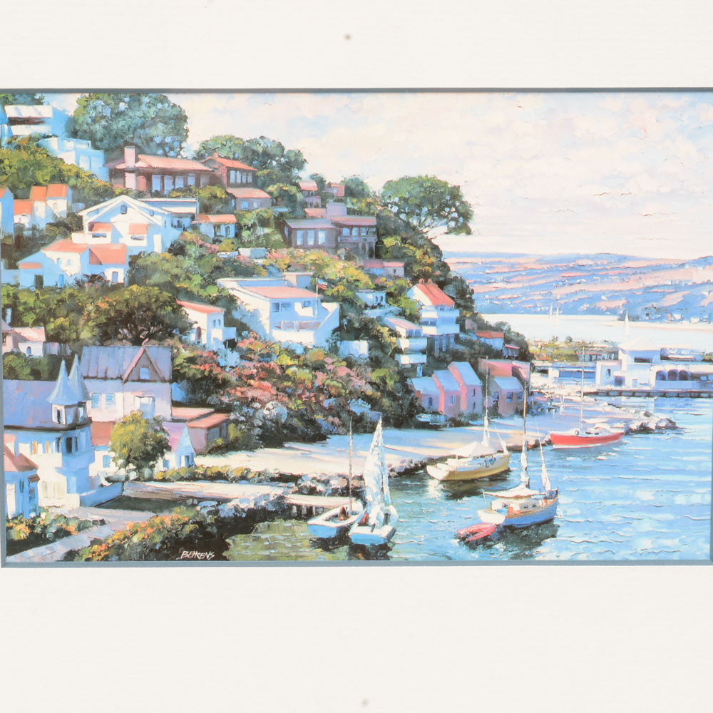 Offset Lithographs European Landscapes