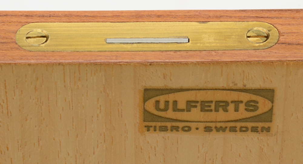 Swedish Modern Teak Buffet with Cabinet by Ulferts