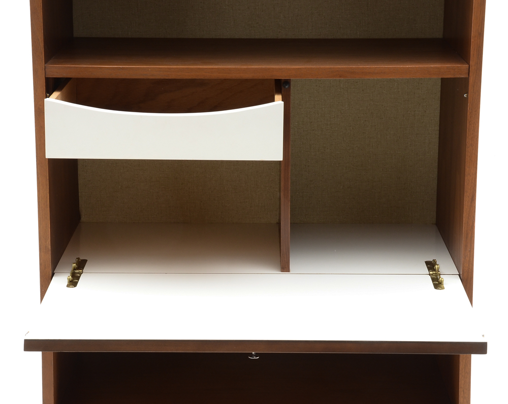 American of Martinsville Mid Century Modern Cabinet with Desk