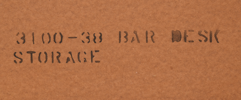 American of Martinsville Mid Century Modern Cabinet with Desk