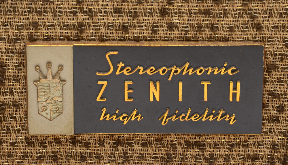 Zenith FM-AM Tuner Stereophonic Console