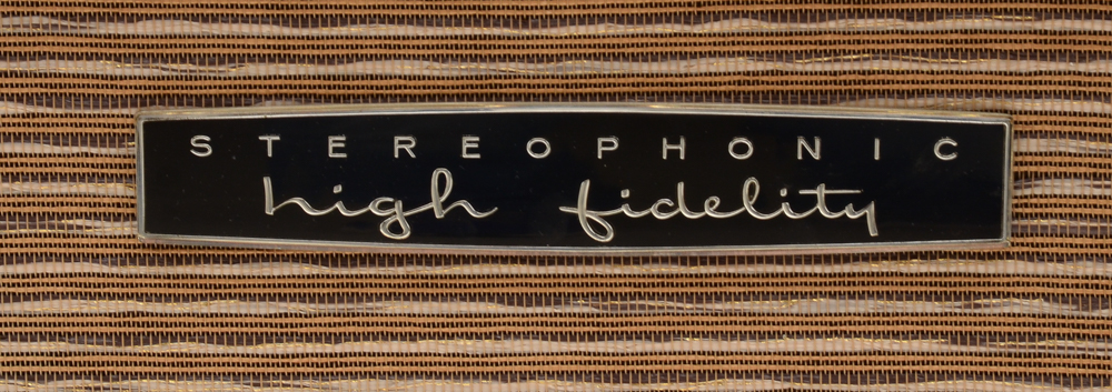 Vintage Motorola Stereo Console and Stereophone Speaker