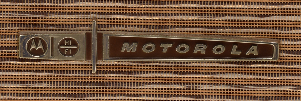 Vintage Motorola Stereo Console and Stereophone Speaker