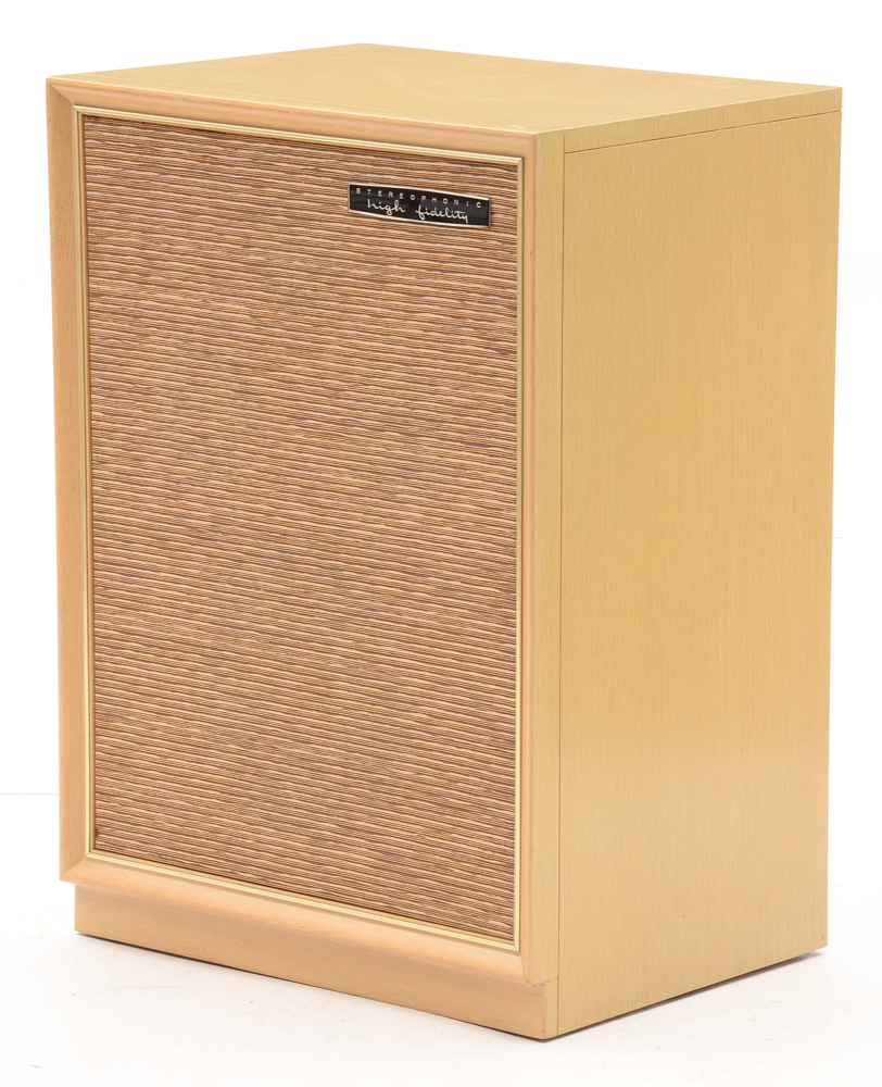 Vintage Motorola Stereo Console and Stereophone Speaker