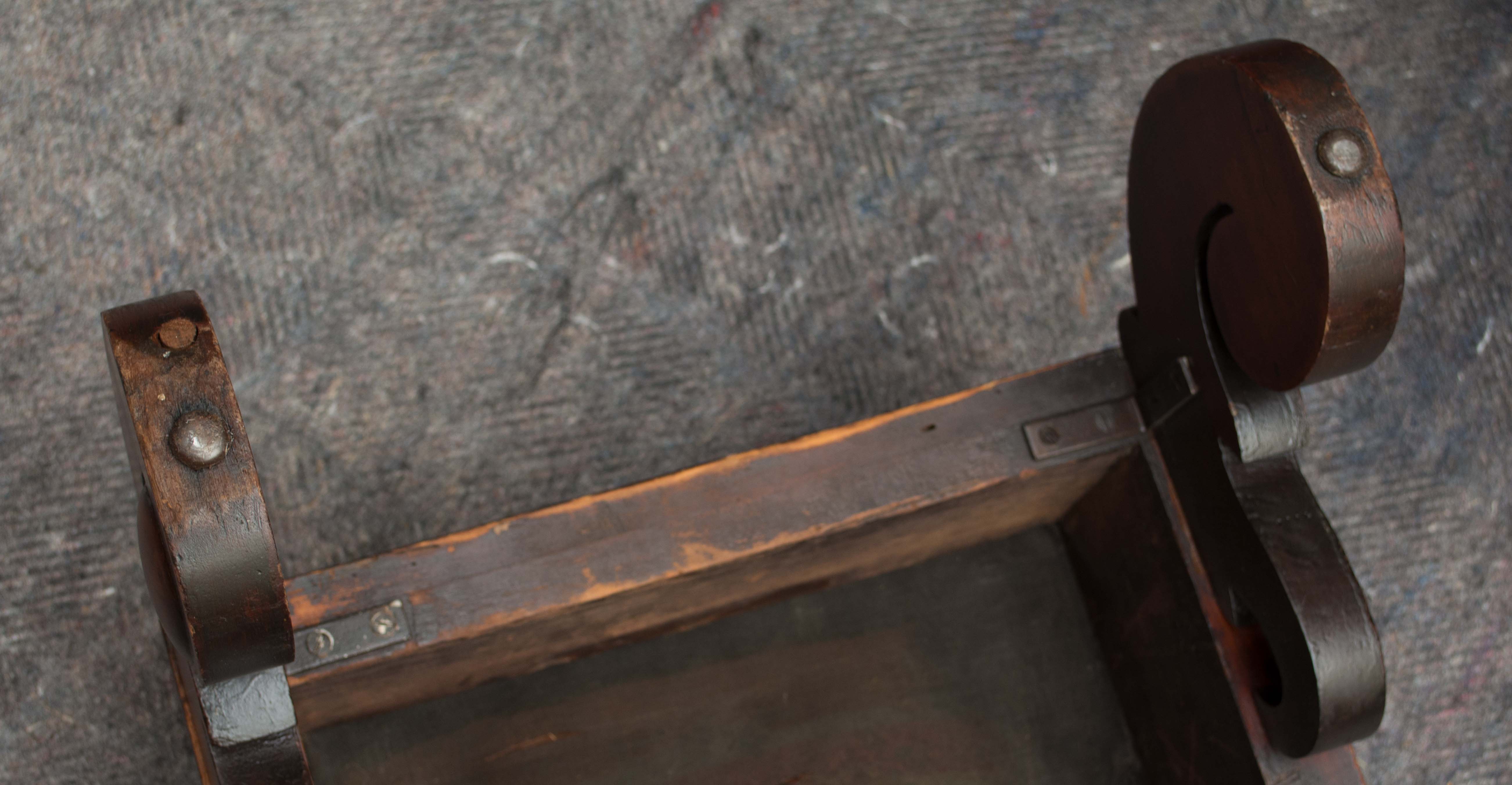 Antique Mahogany Footstool