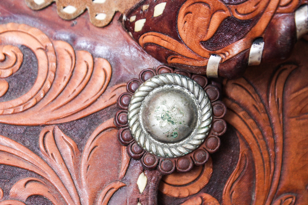 Vintage Ryan World Championship Western Pleasure Leather Saddle