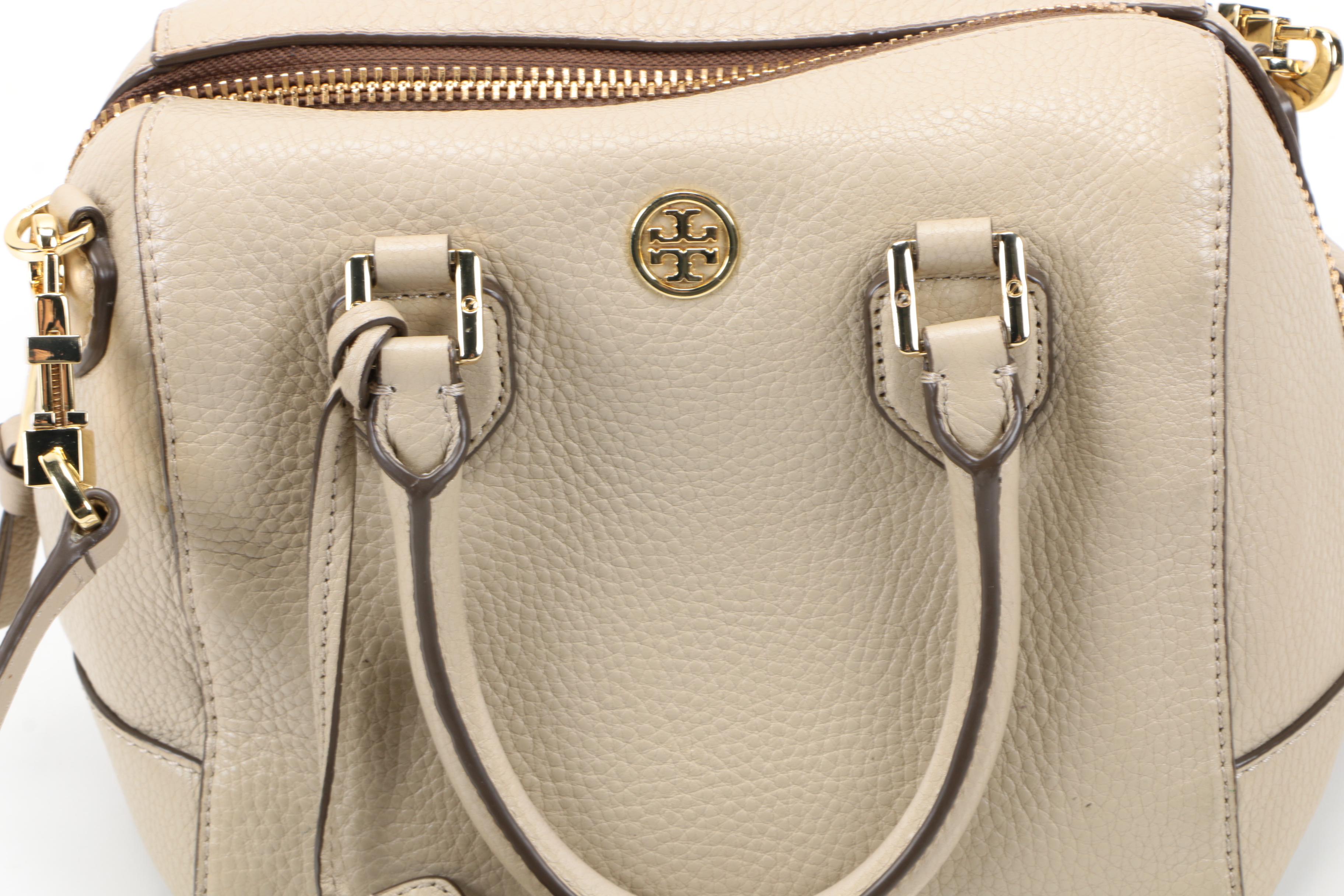 Tory Burch Pebbled Leather Handbag