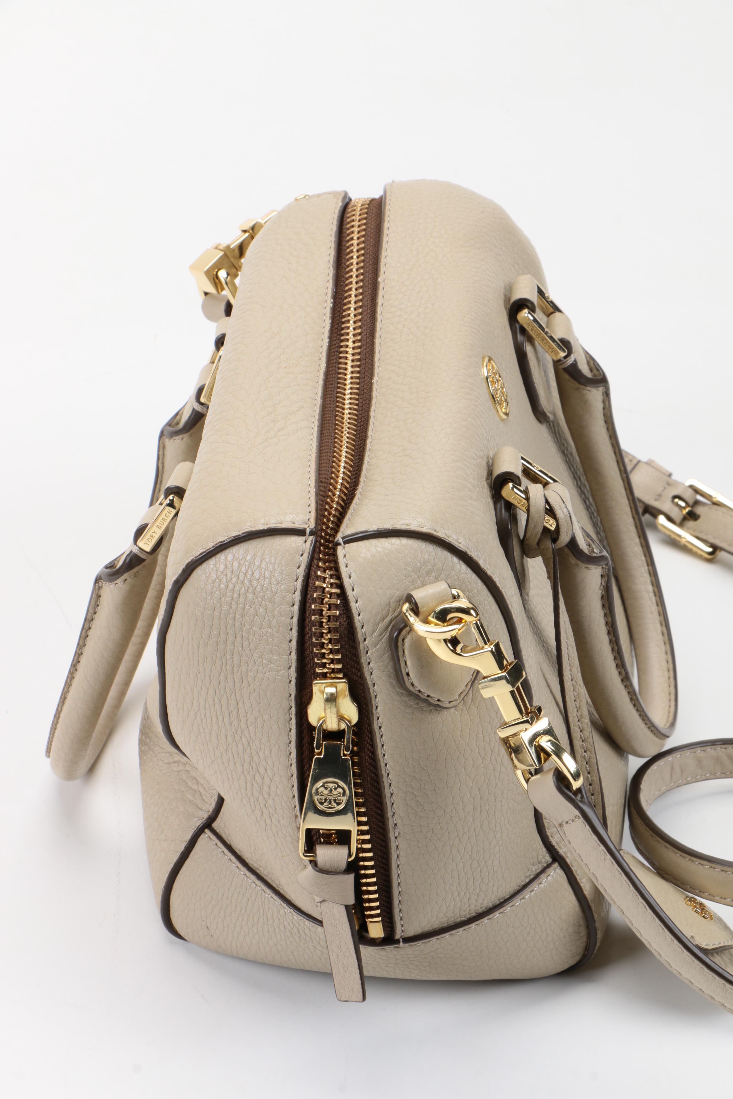 Tory Burch Pebbled Leather Handbag