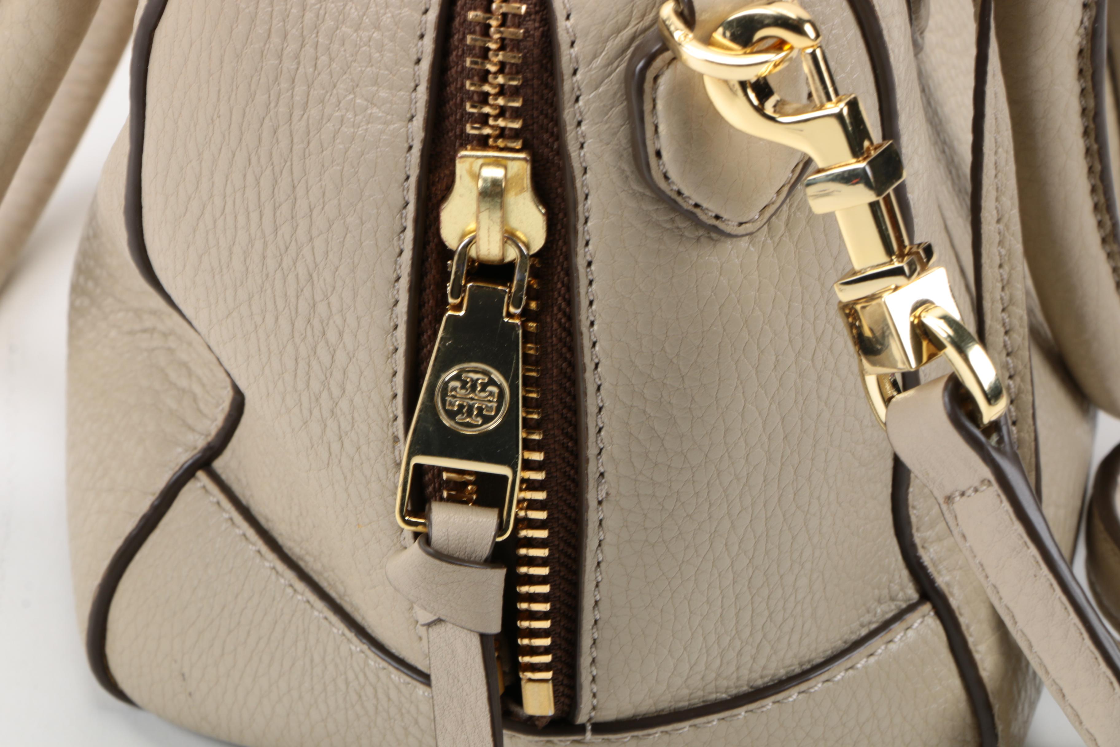 Tory Burch Pebbled Leather Handbag