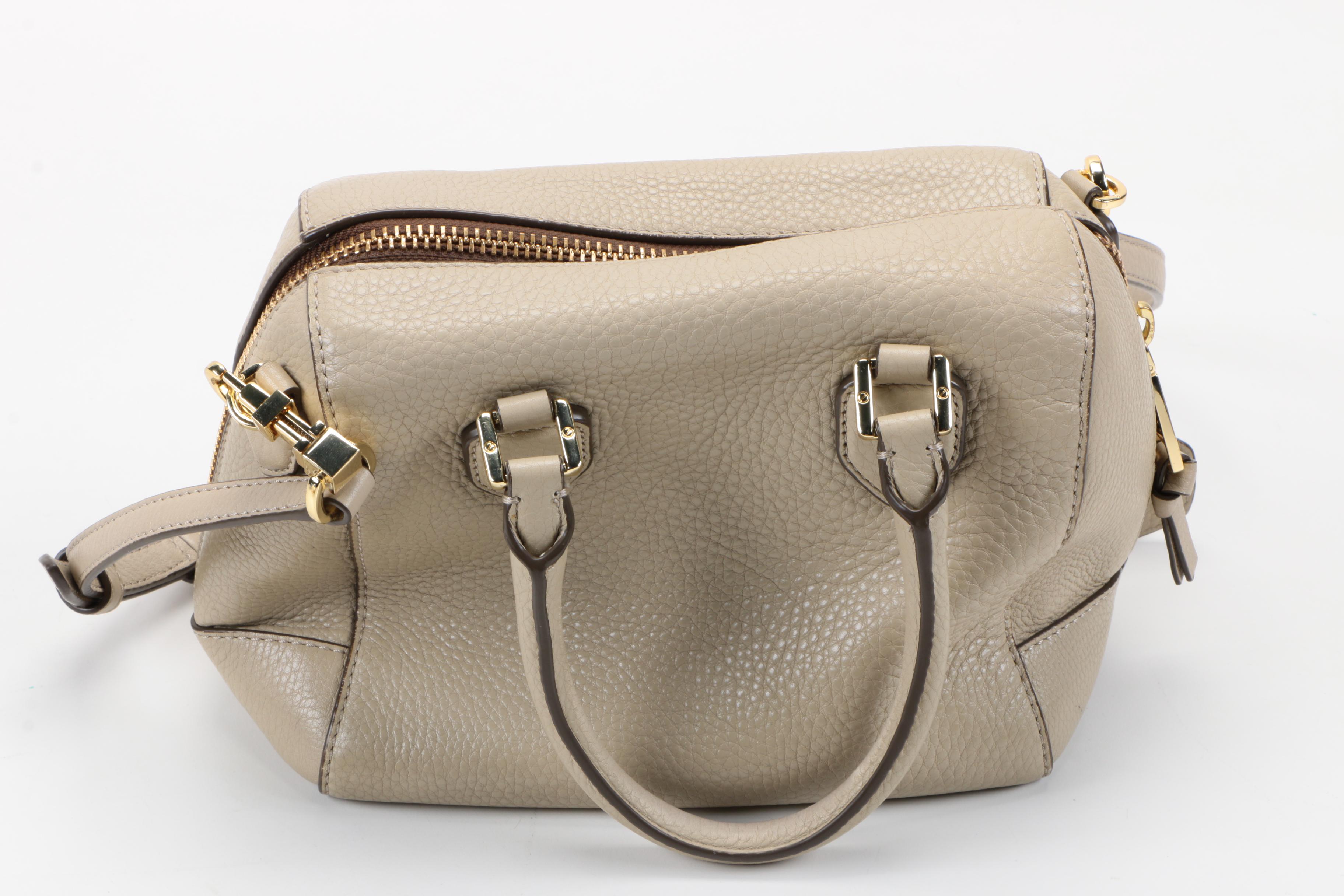 Tory Burch Pebbled Leather Handbag