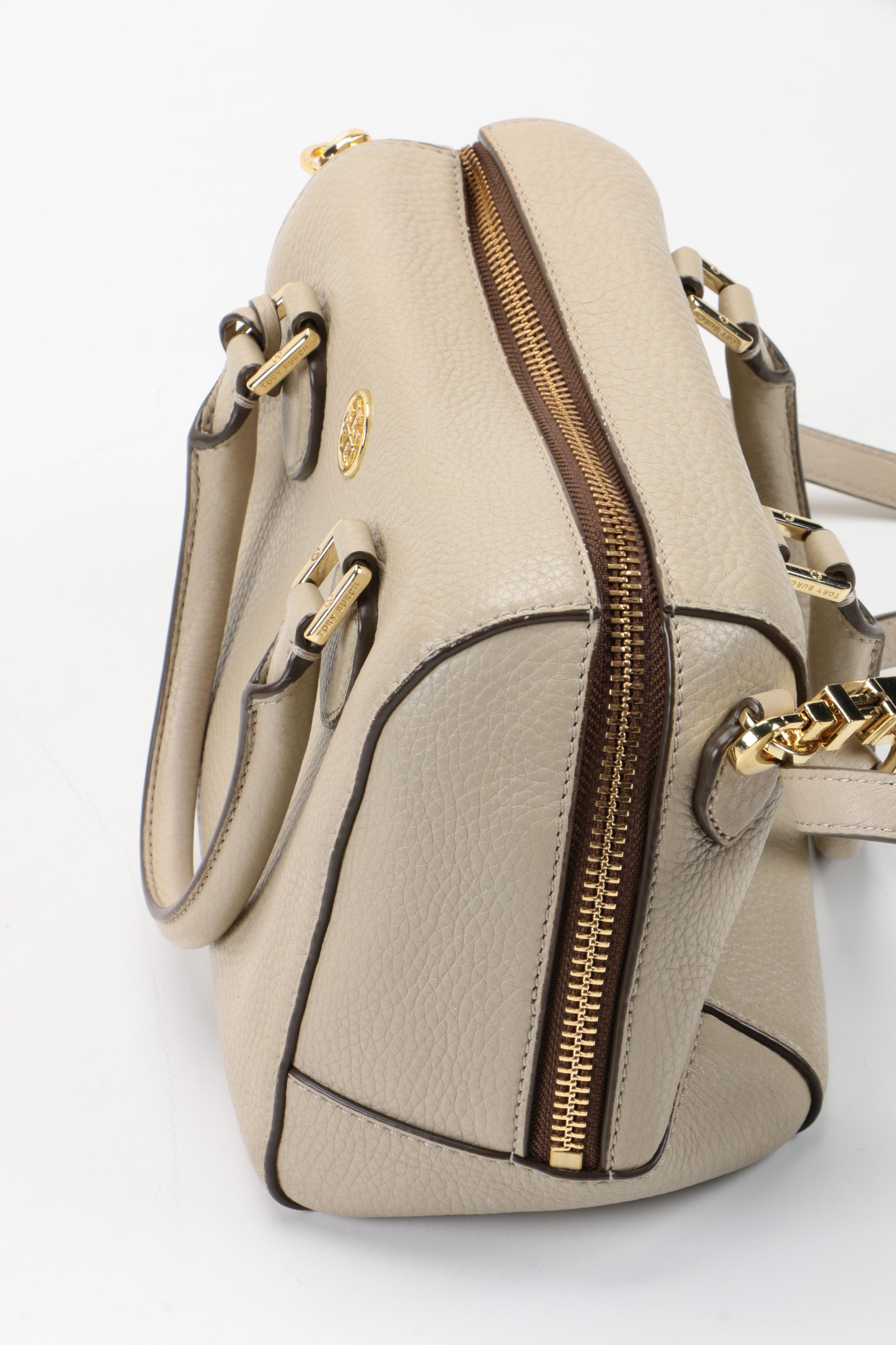 Tory Burch Pebbled Leather Handbag