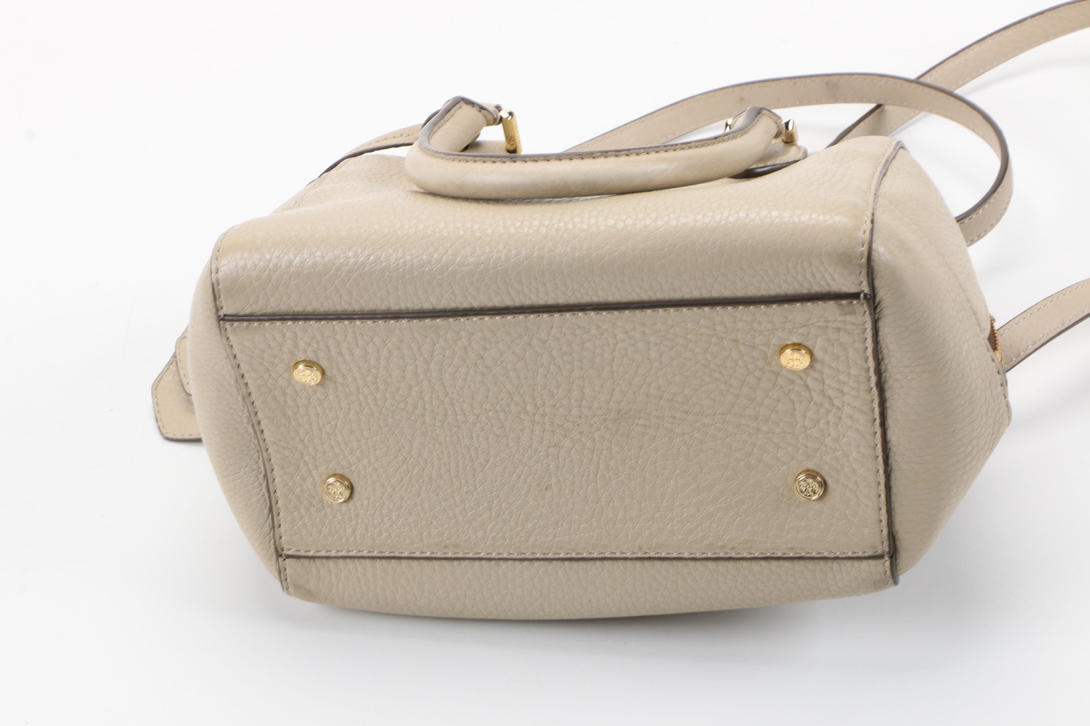 Tory Burch Pebbled Leather Handbag