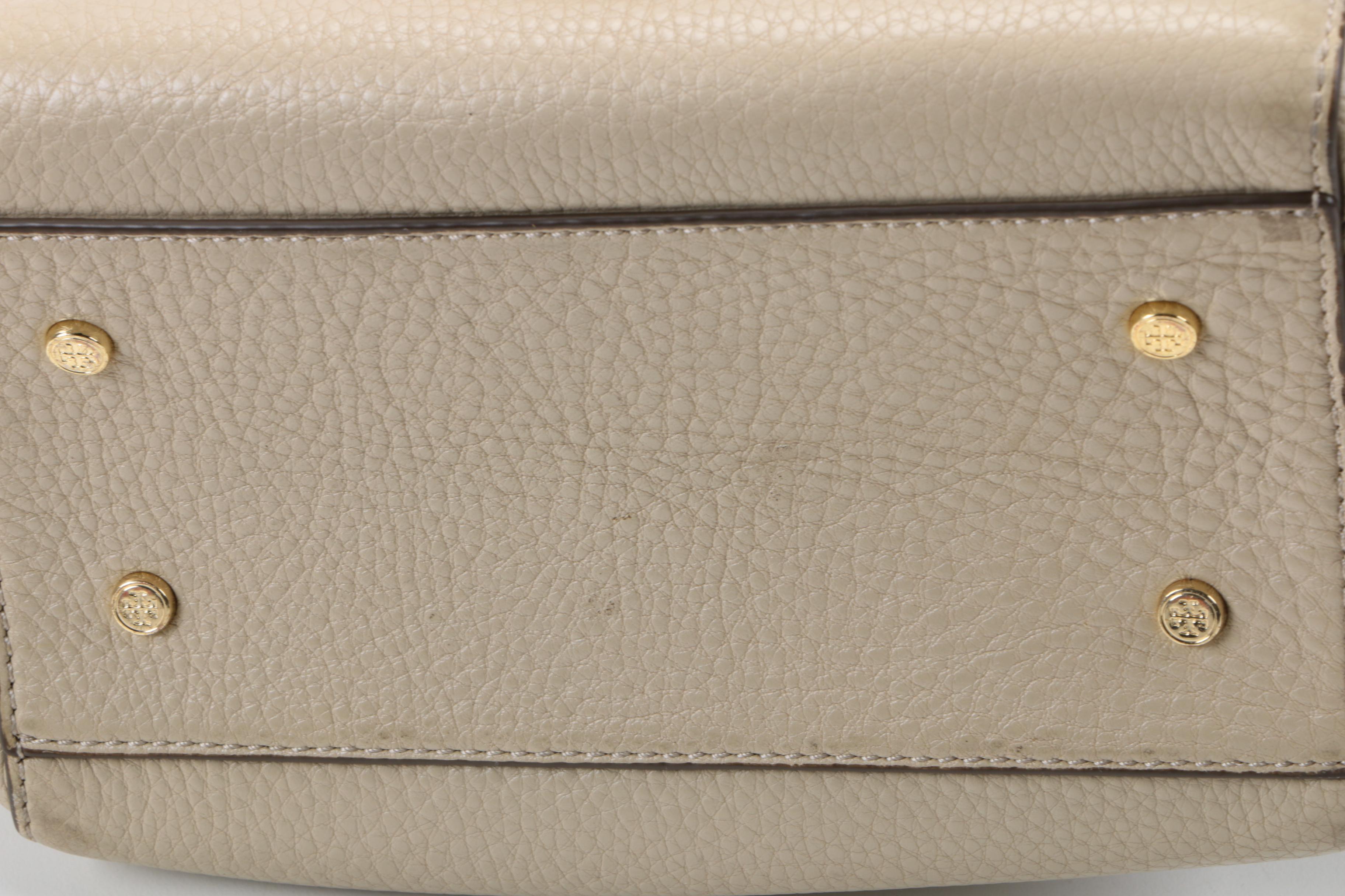 Tory Burch Pebbled Leather Handbag