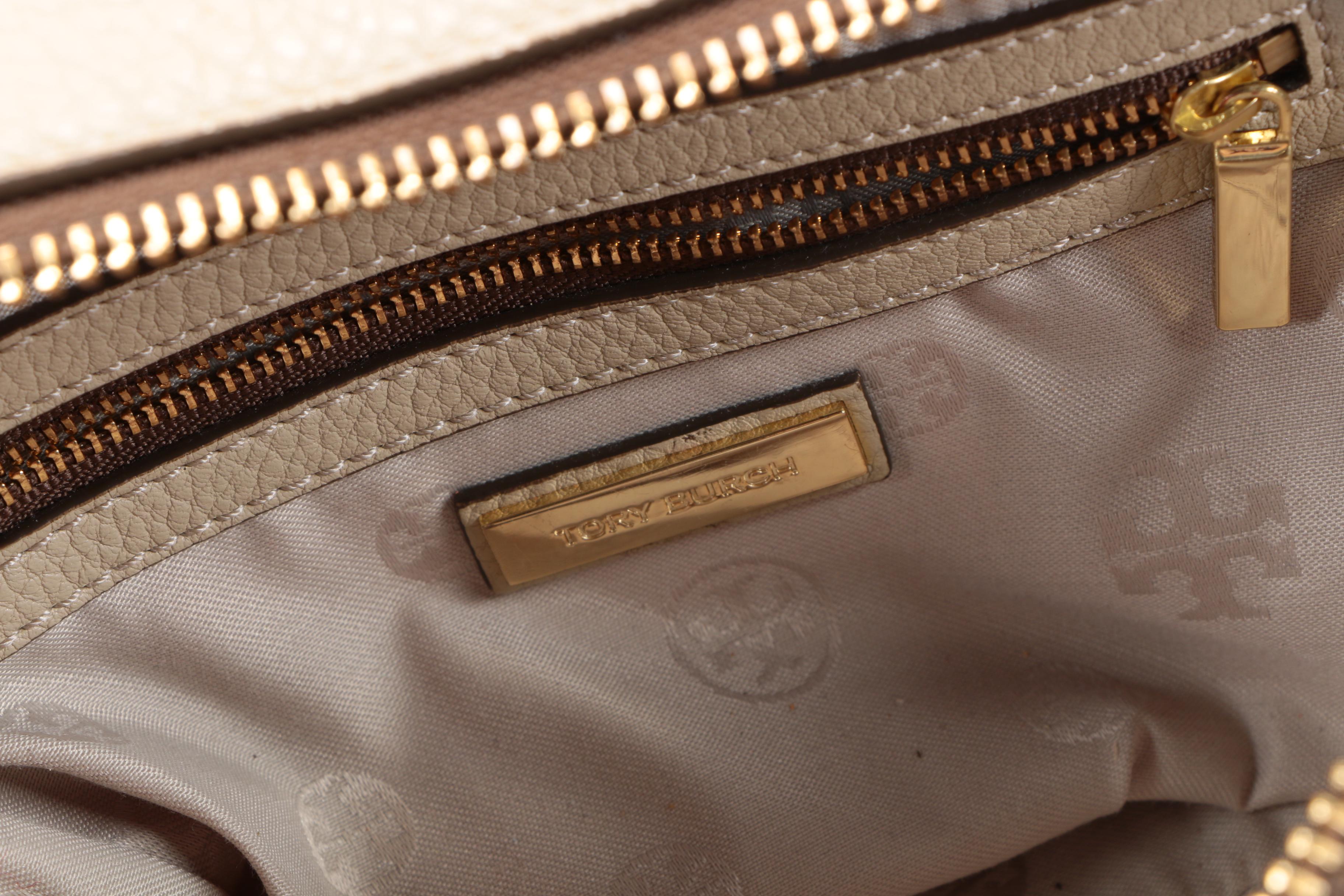 Tory Burch Pebbled Leather Handbag