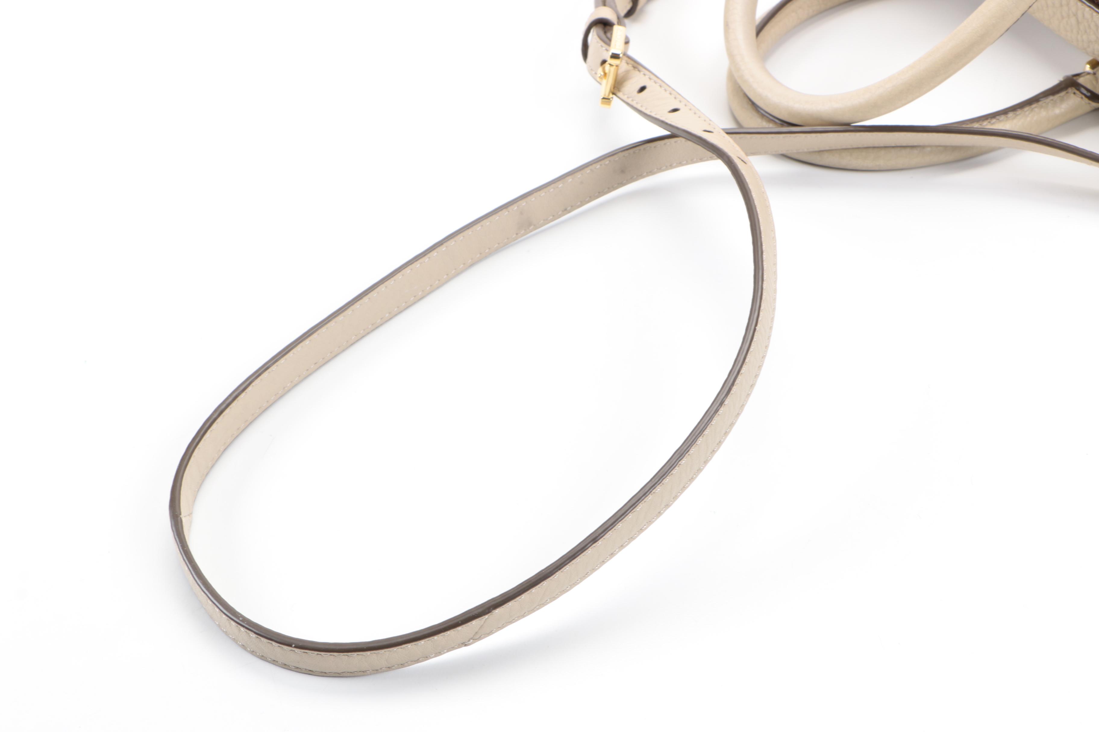 Tory Burch Pebbled Leather Handbag