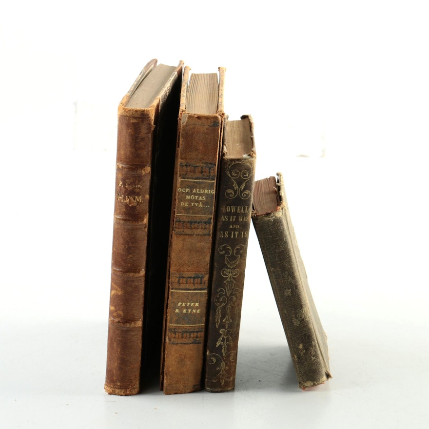 Antique and Vintage Hardbound Books