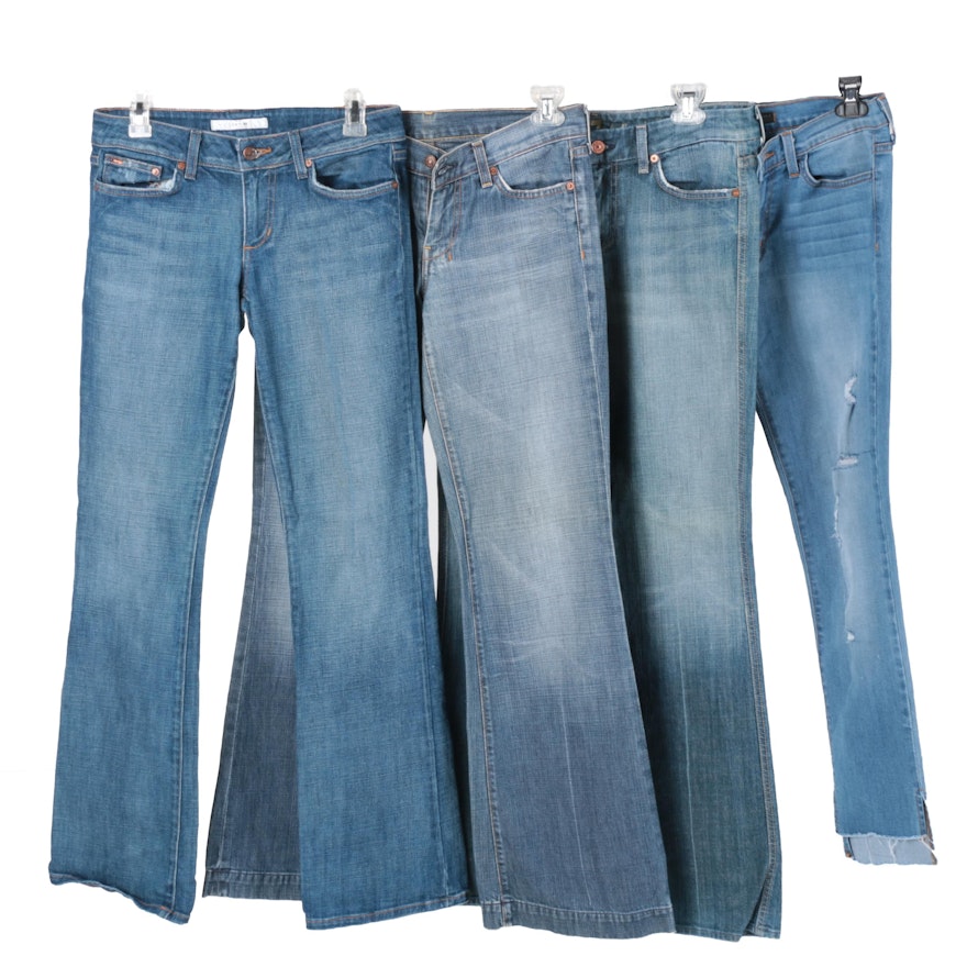 Women's Joe's, Flying Monkey and 7 For All Mankind Jeans