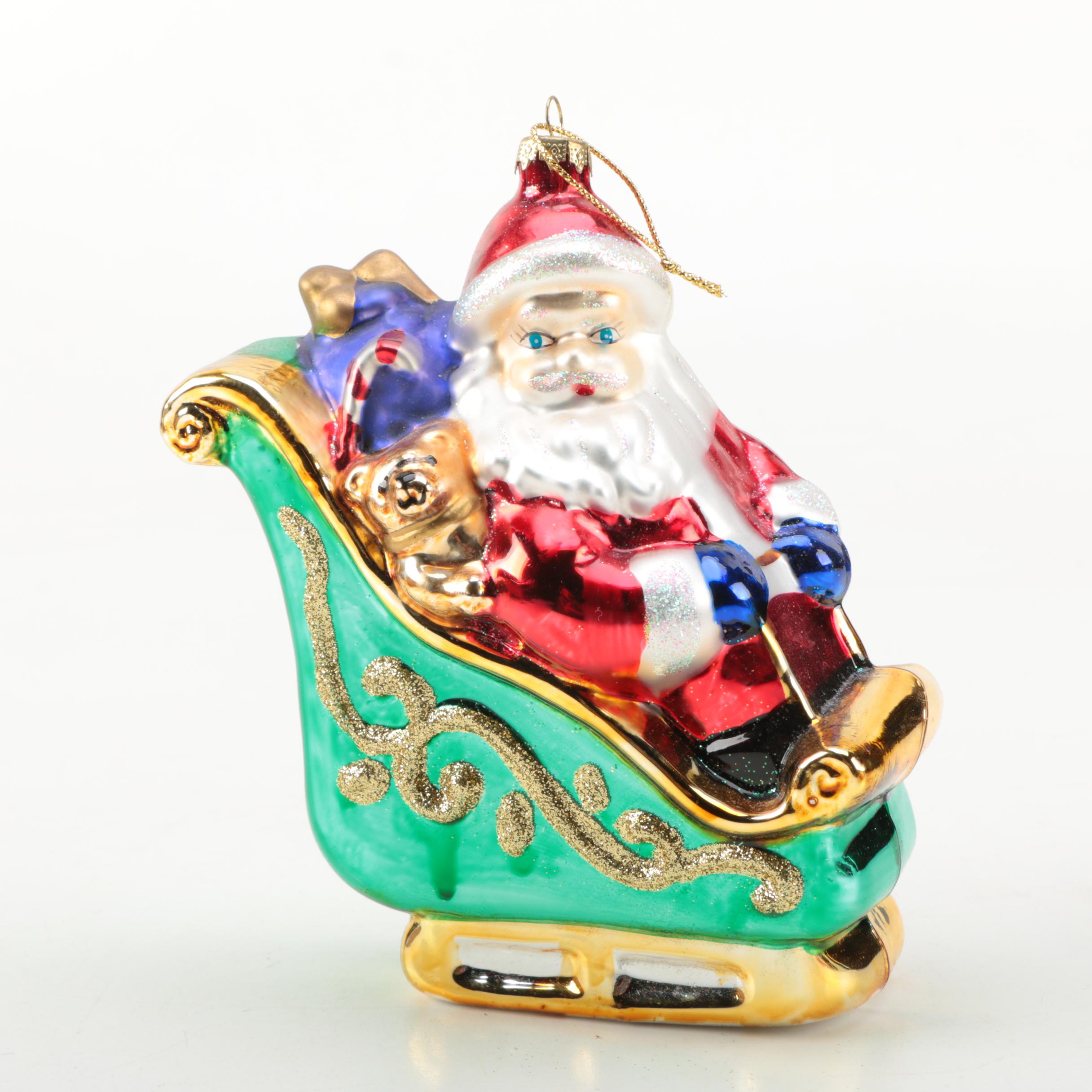 Thomas Pacconi Classics Museum Series Blown Glass Ornaments