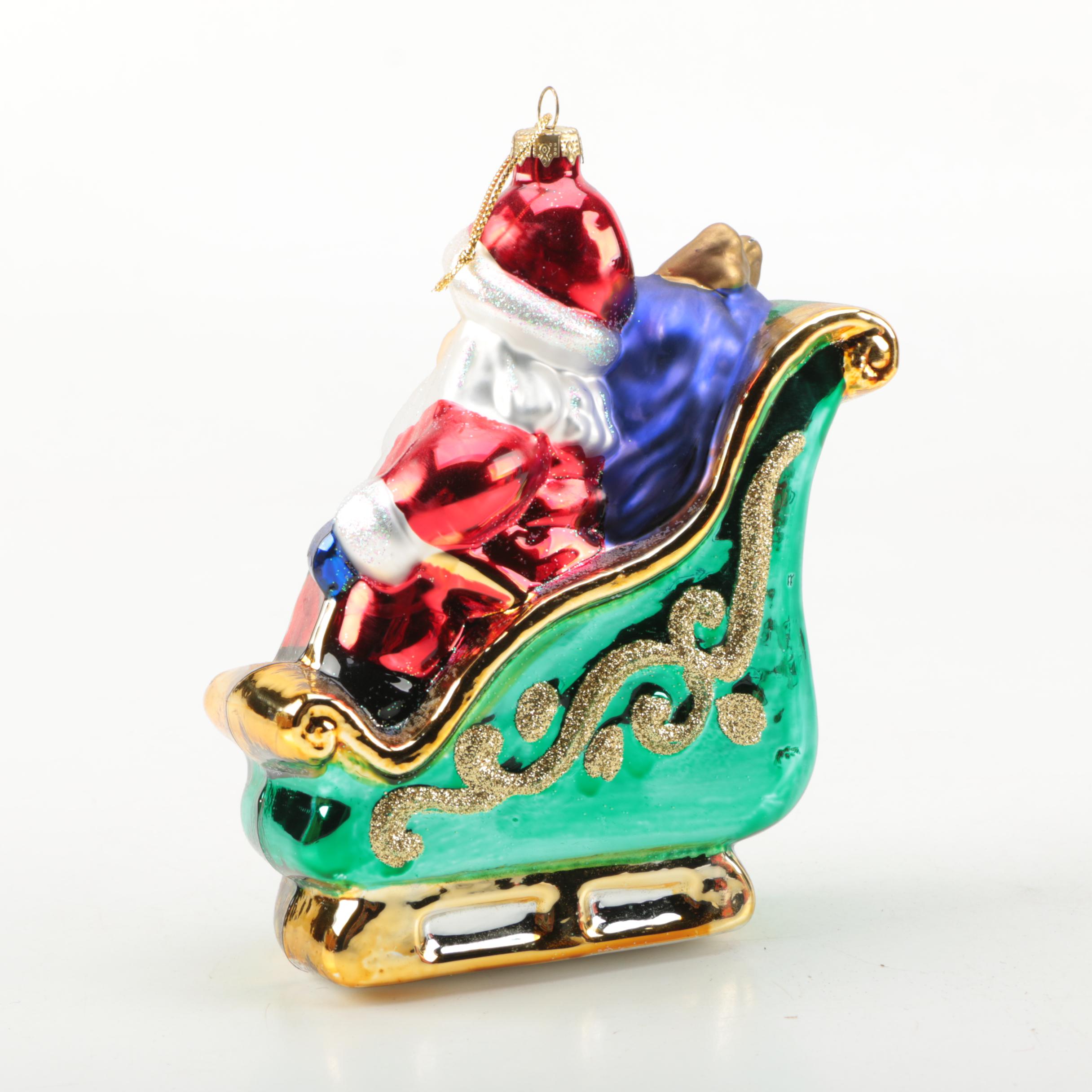 Thomas Pacconi Classics Museum Series Blown Glass Ornaments