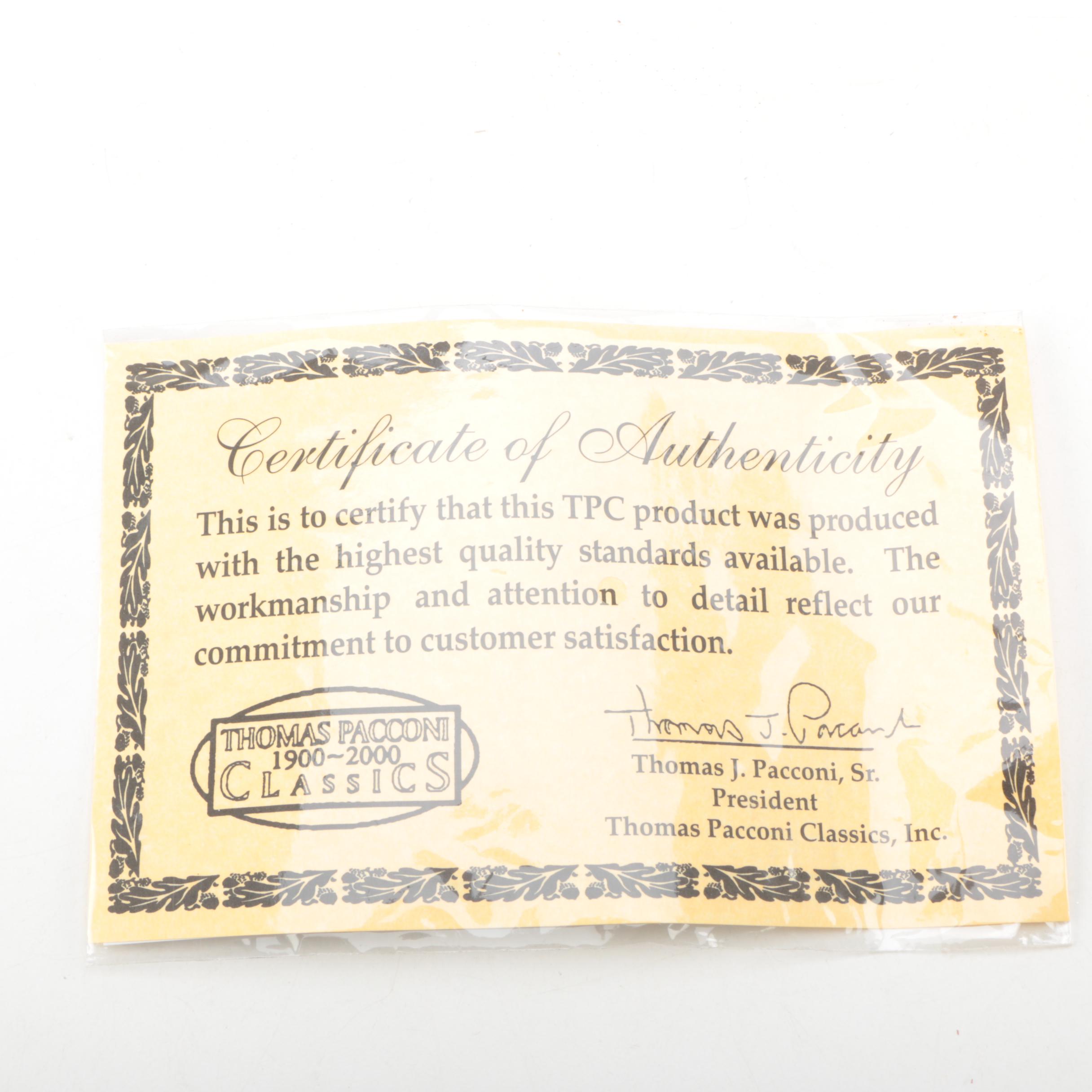 Thomas Pacconi Classics Museum Series Blown Glass Ornaments