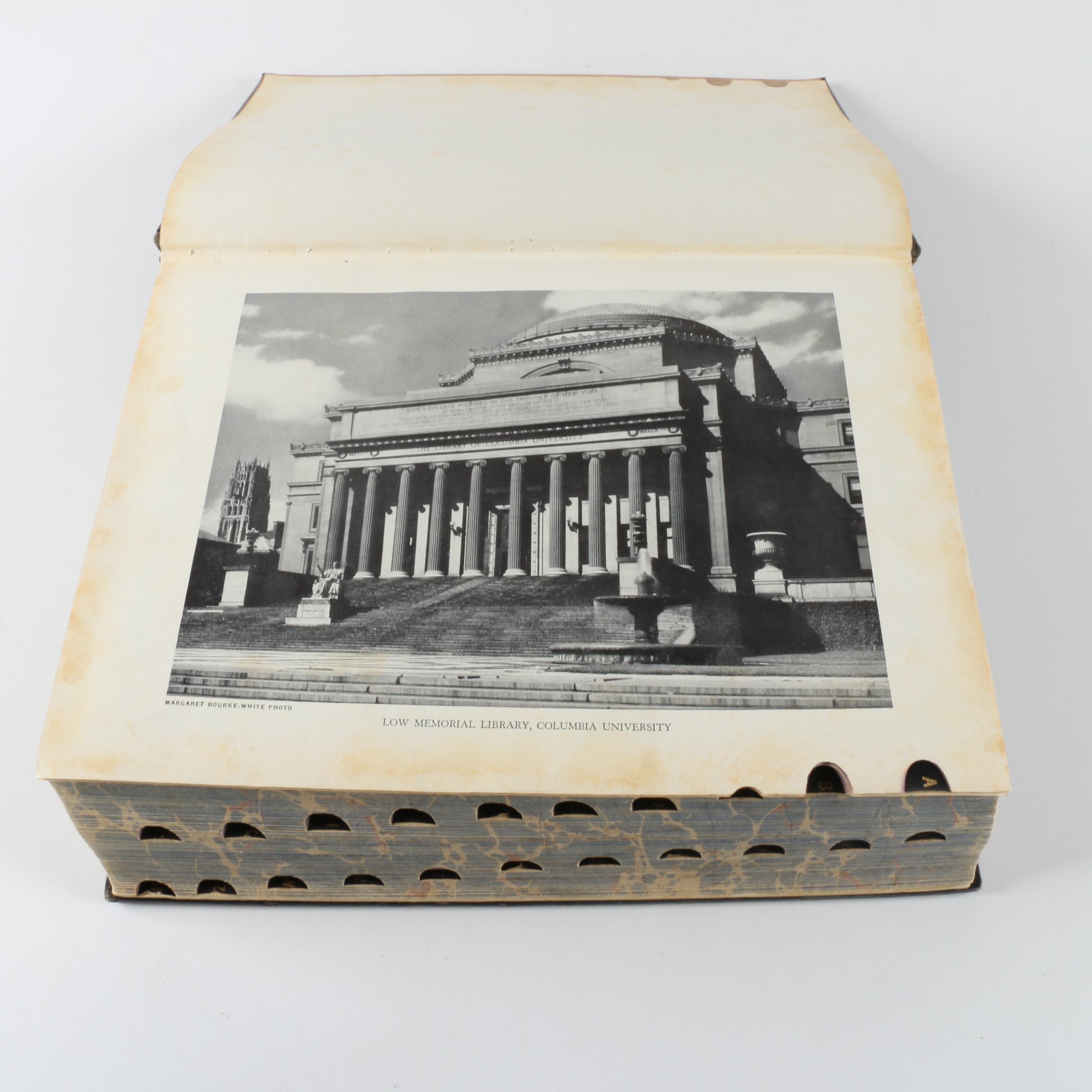 1938 "The Columbia Encyclopedia"