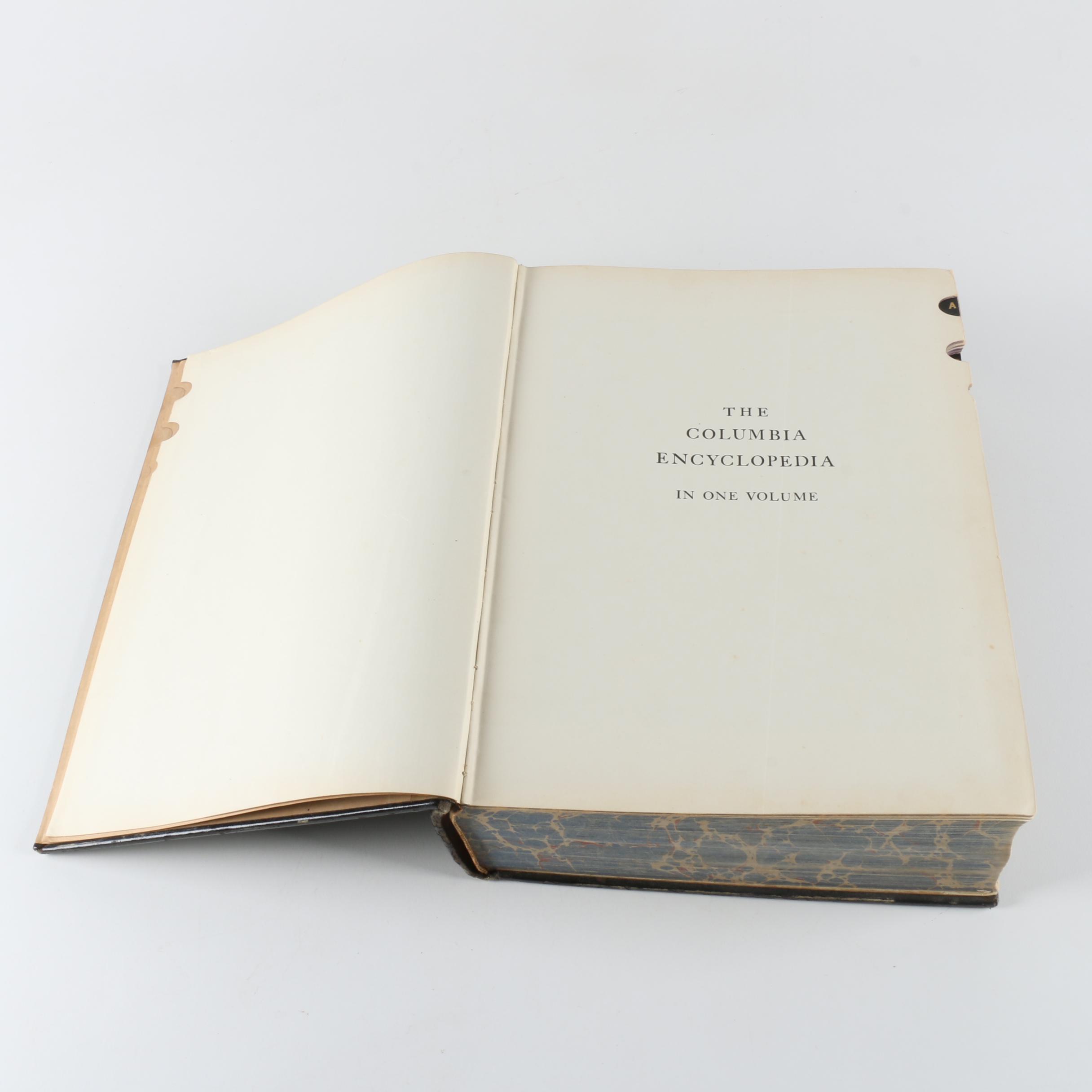 1938 "The Columbia Encyclopedia"