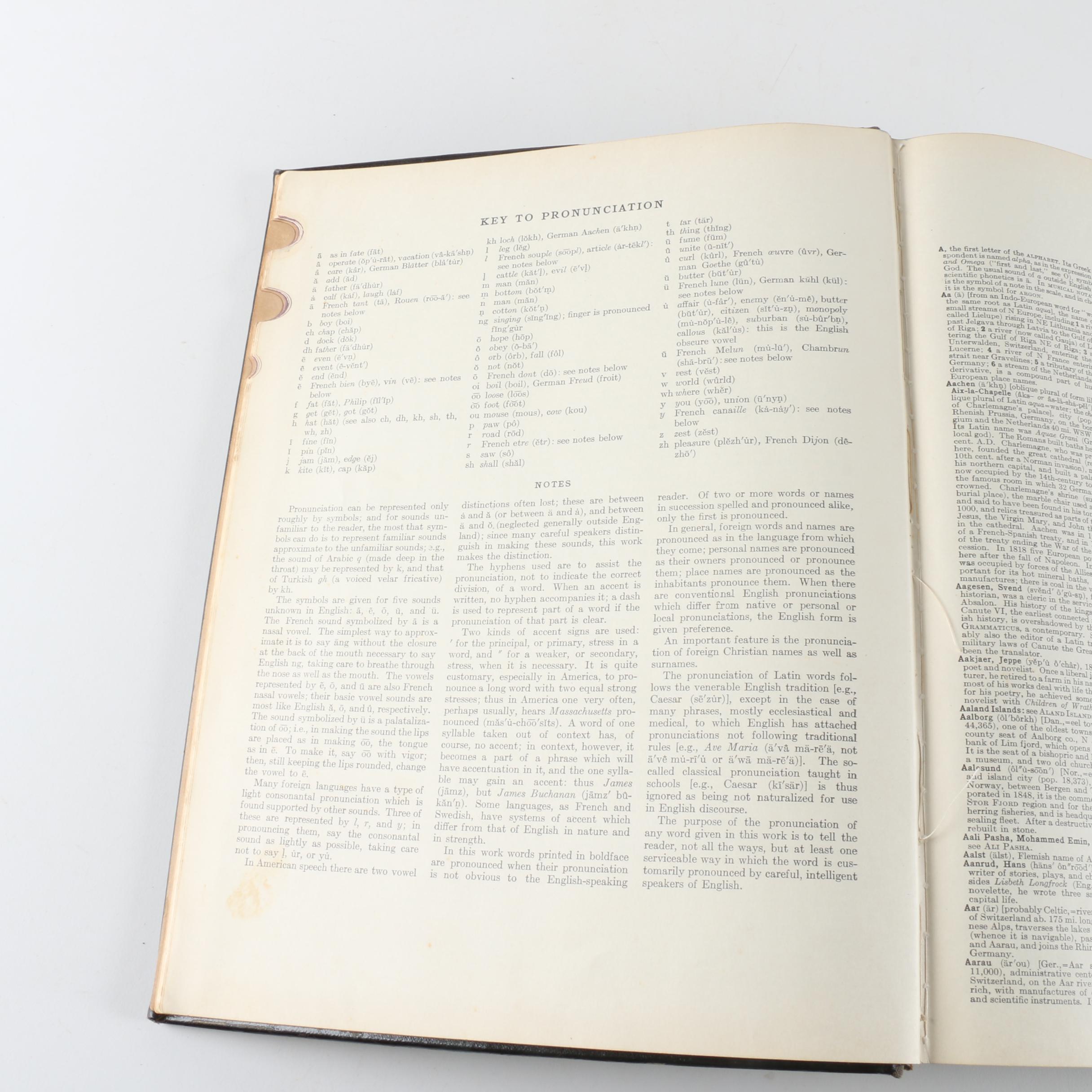 1938 "The Columbia Encyclopedia"