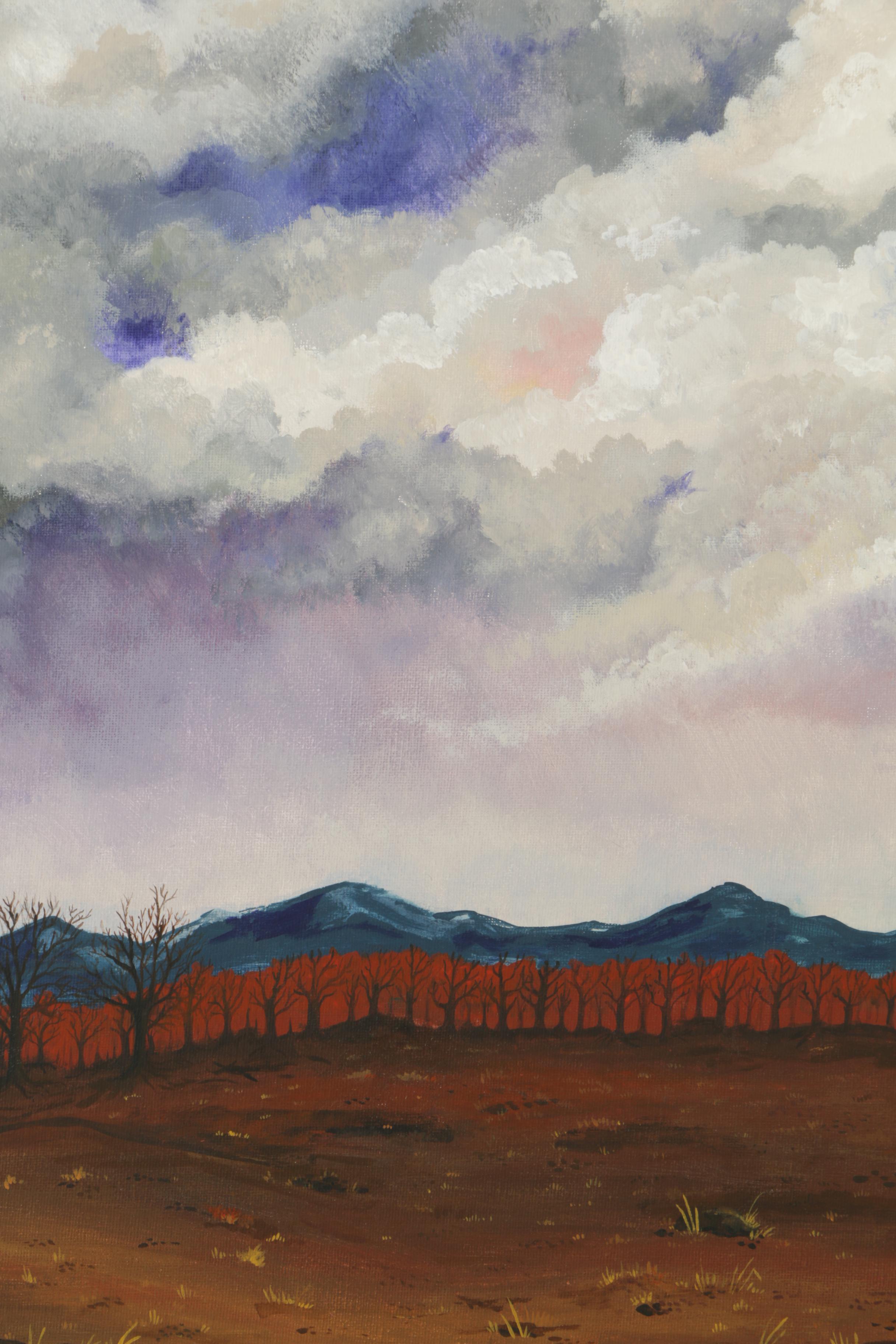 Oil Painting on Canvas of Desert Landscape by Tammara