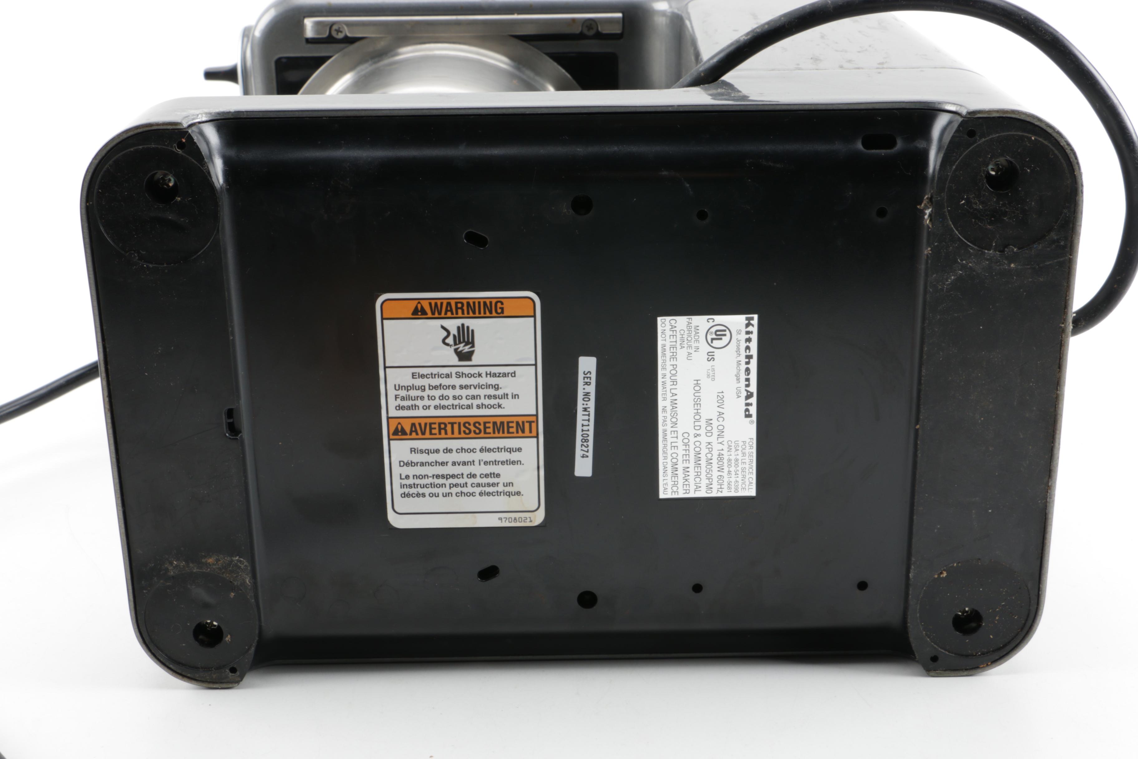 Kitchen-Aid Pro Line Coffee Maker