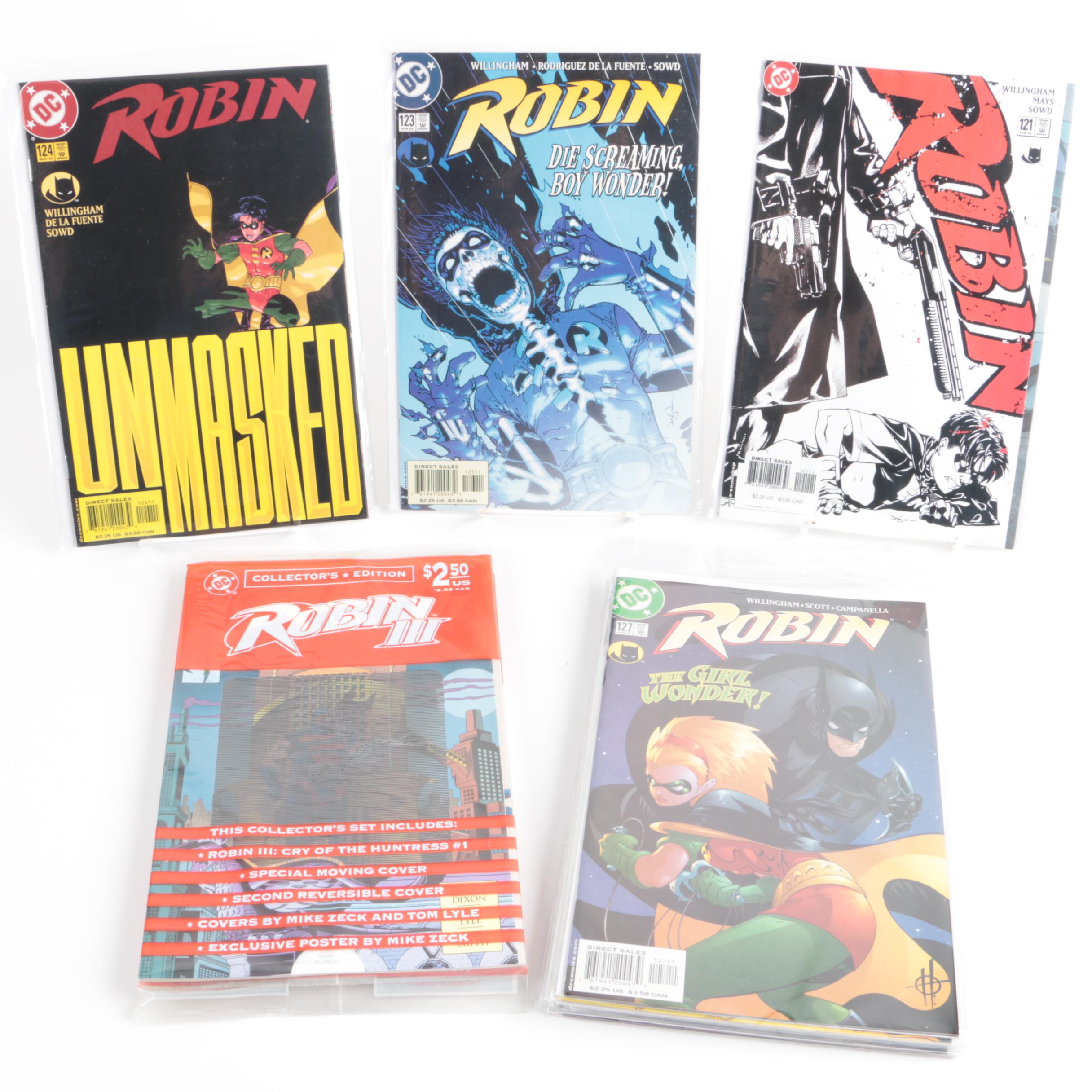 Collection of "Robin" Comic Books