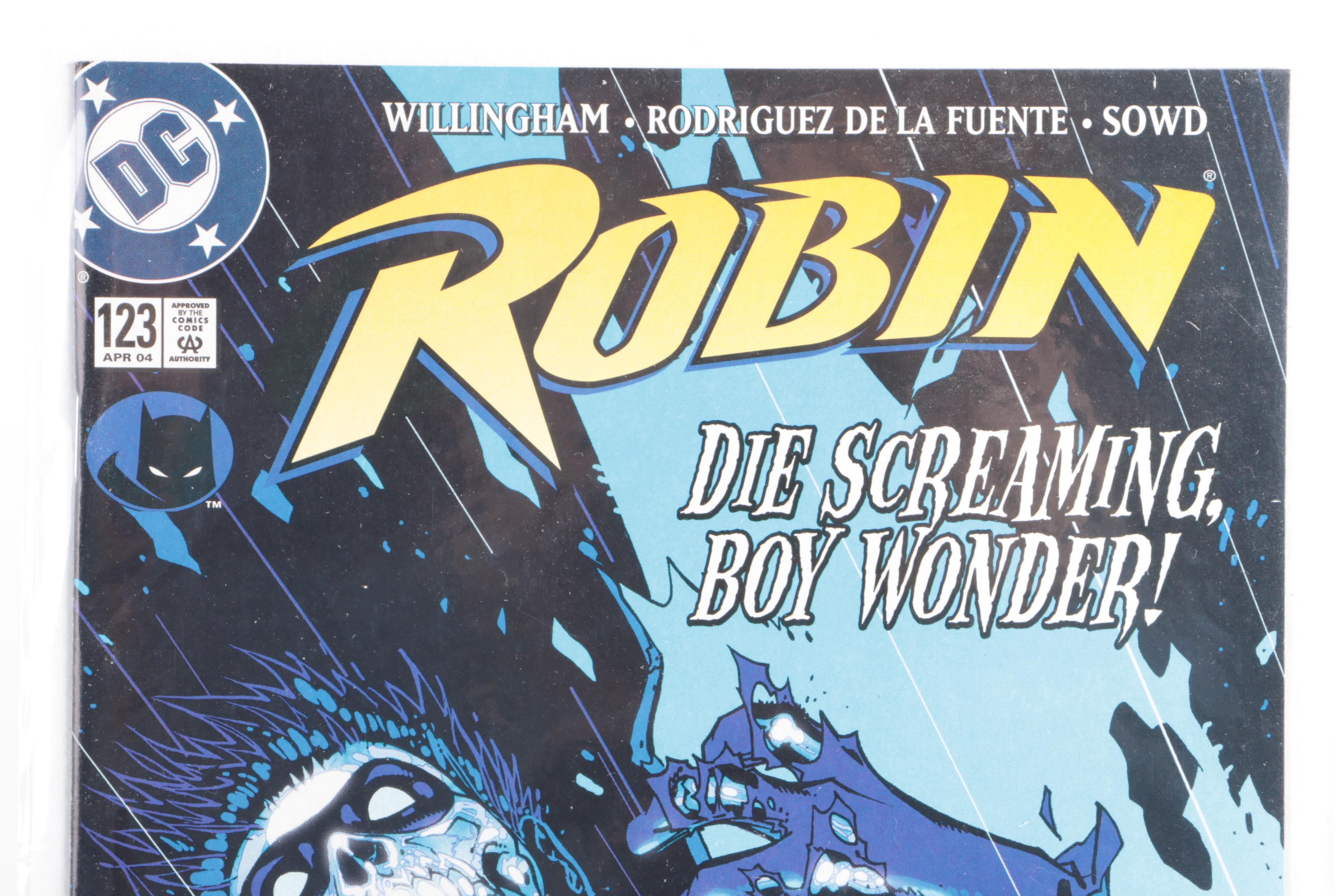 Collection of "Robin" Comic Books