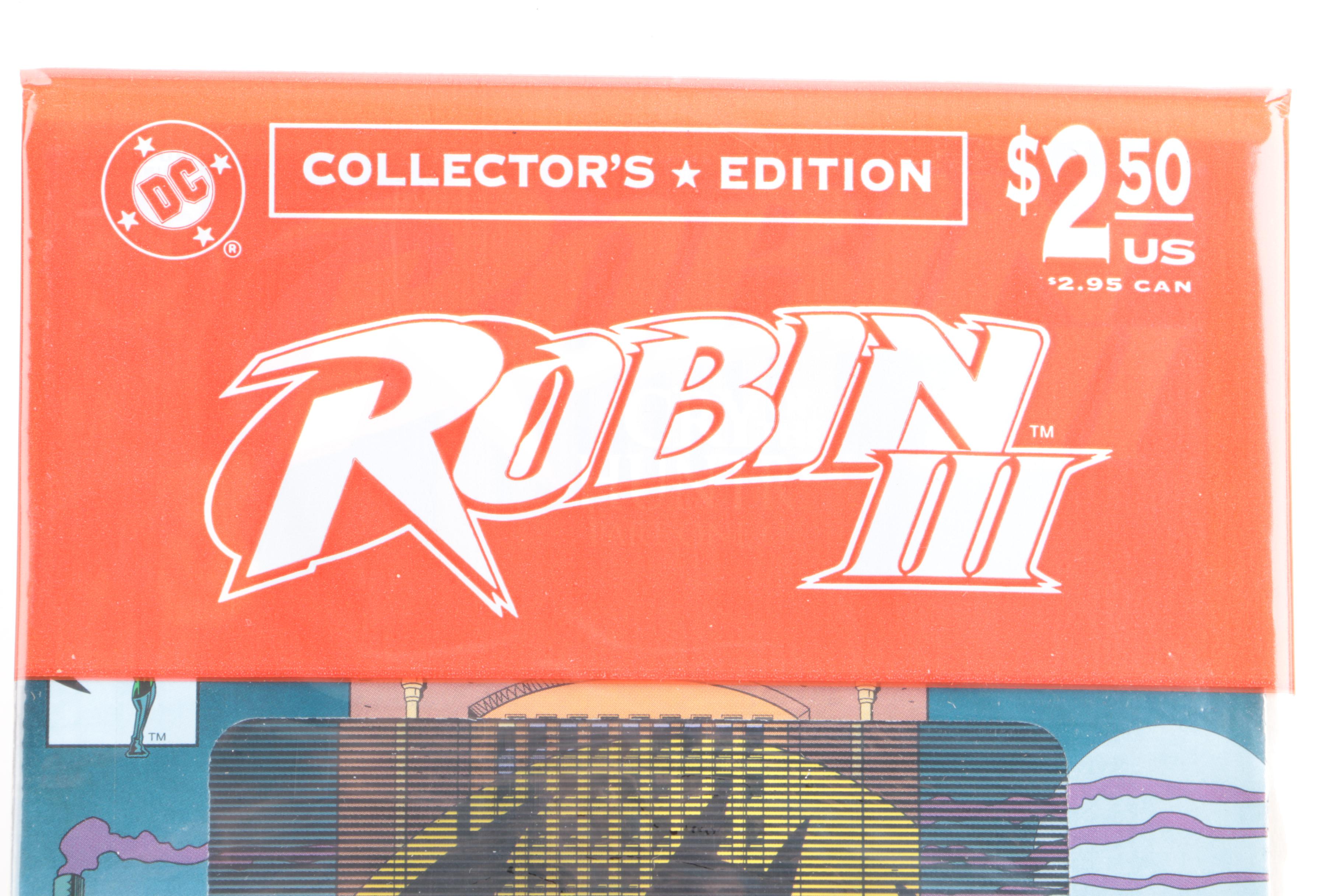 Collection of "Robin" Comic Books