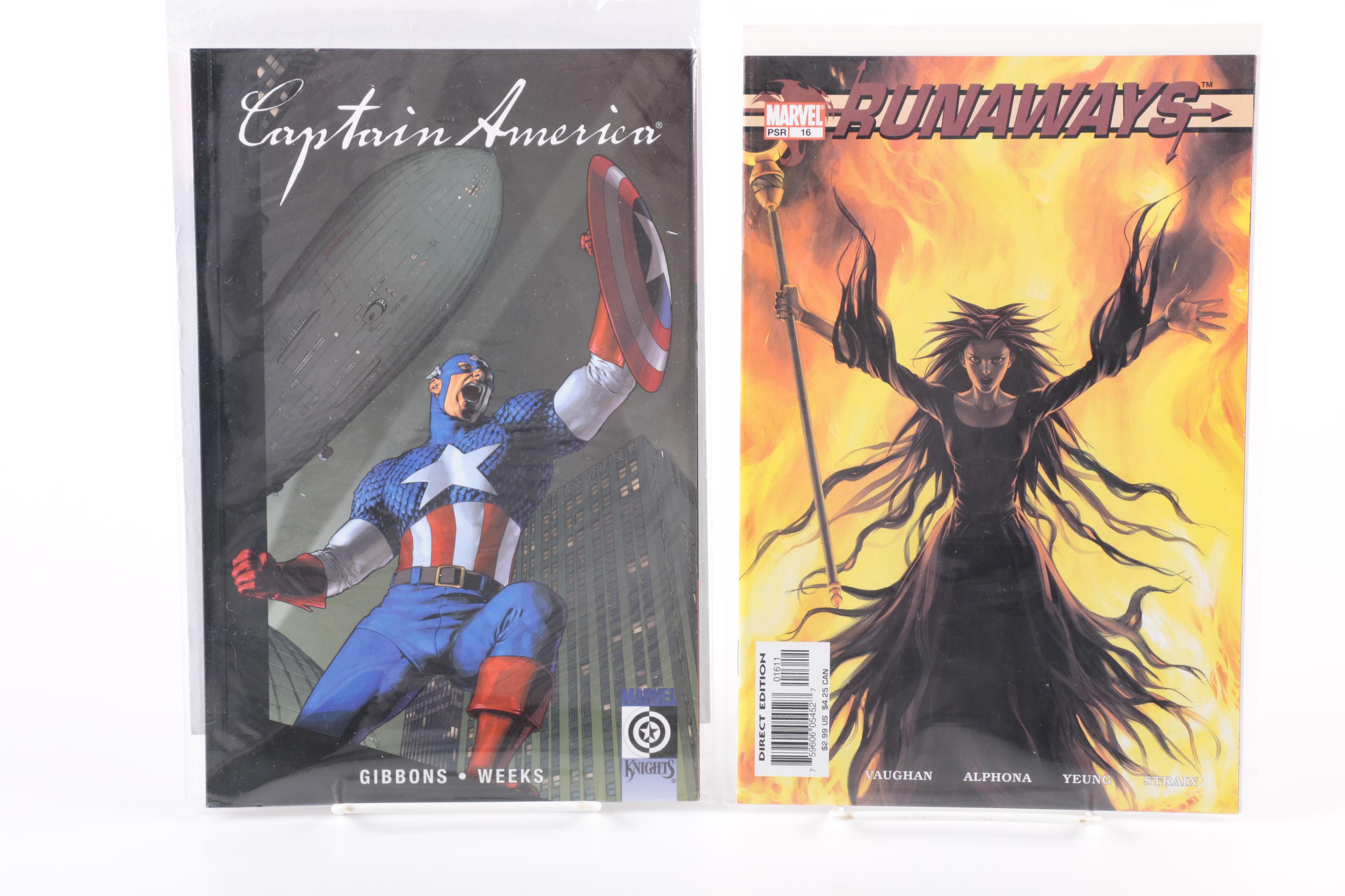 Collection of Marvel Comic Books featuring "Spider-Man" and "1602"