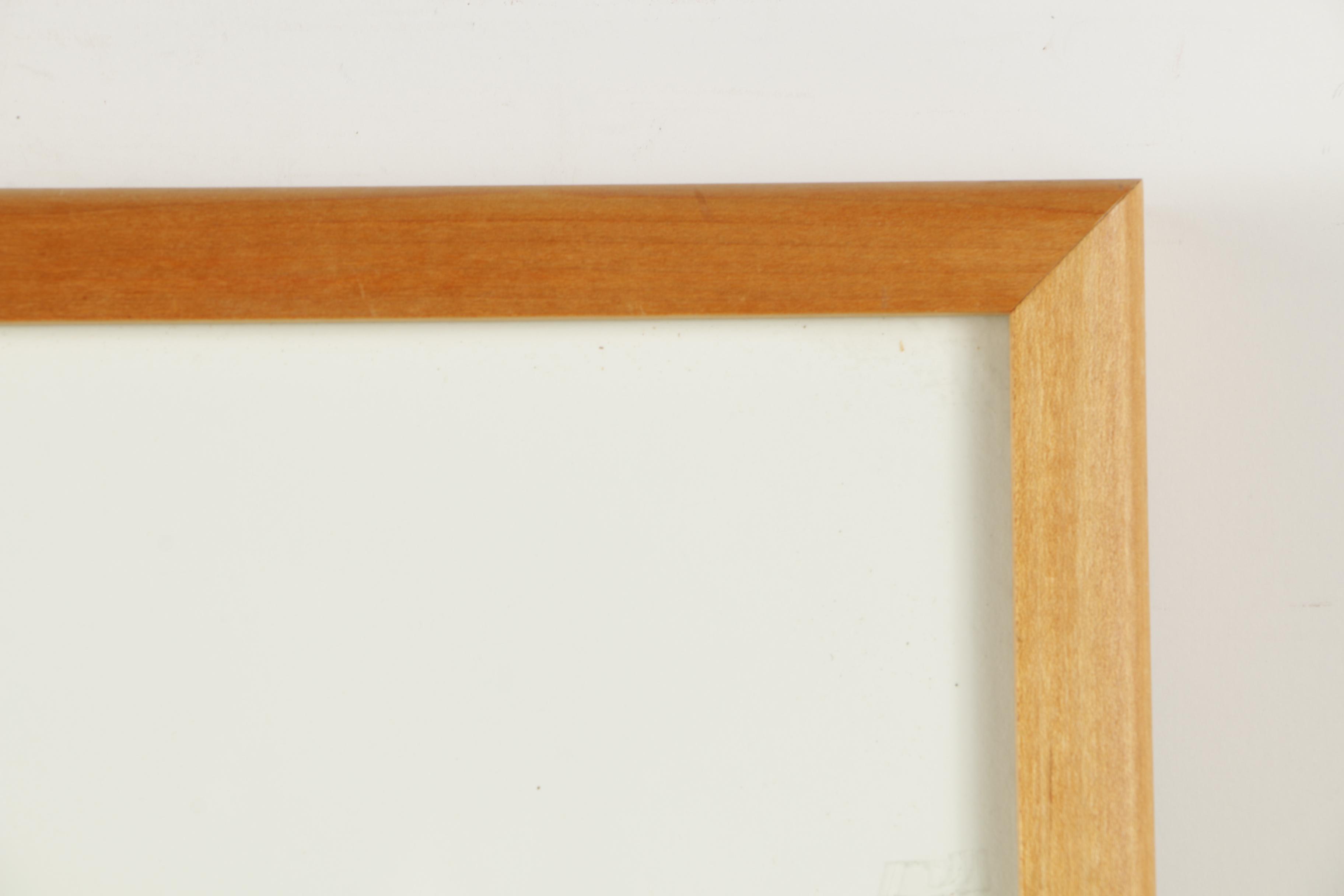 Lou Hoffer 1985 Limited Edition Intaglio Print on Paper "Forest Flowers"