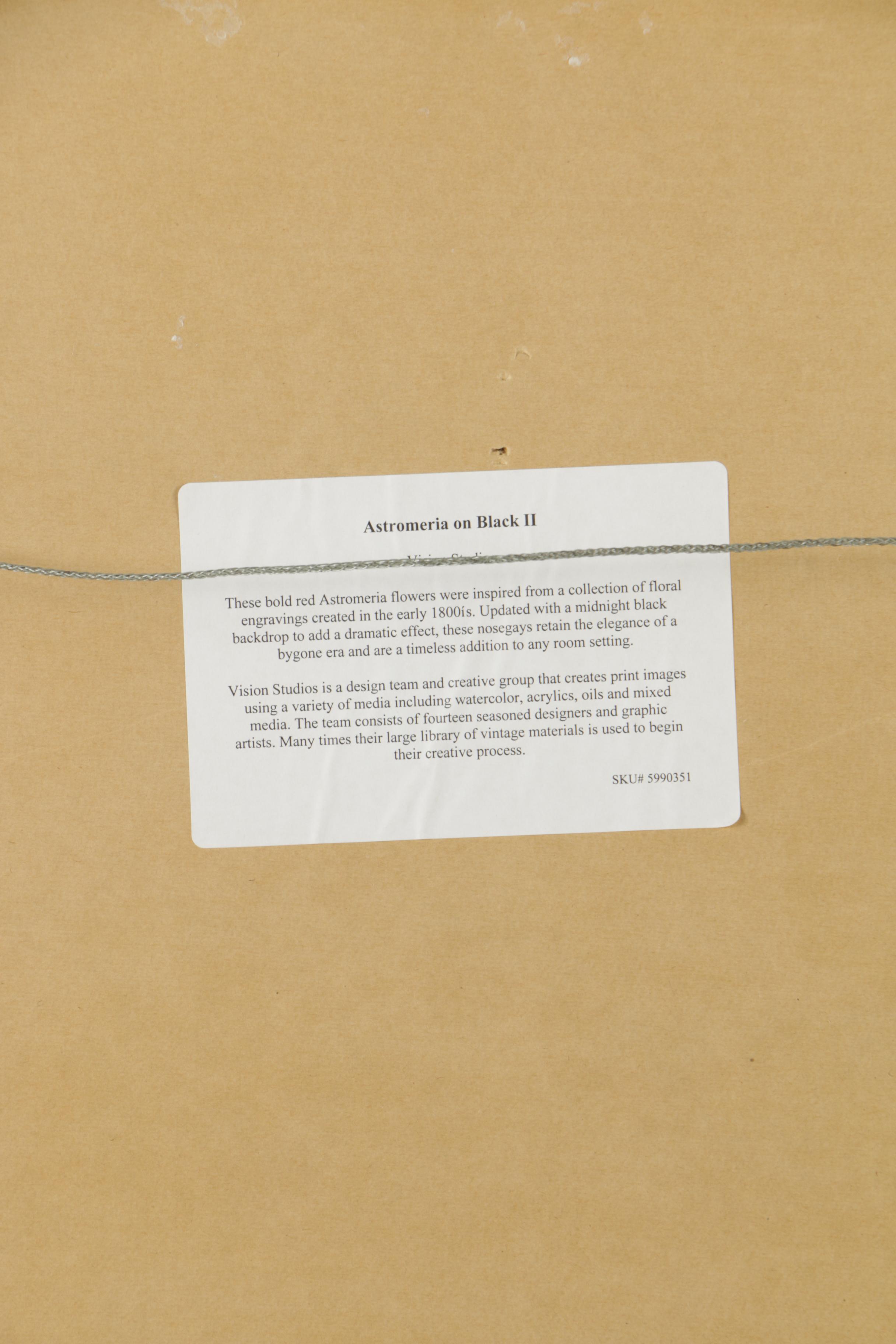 Two Reproduction Prints on Paper