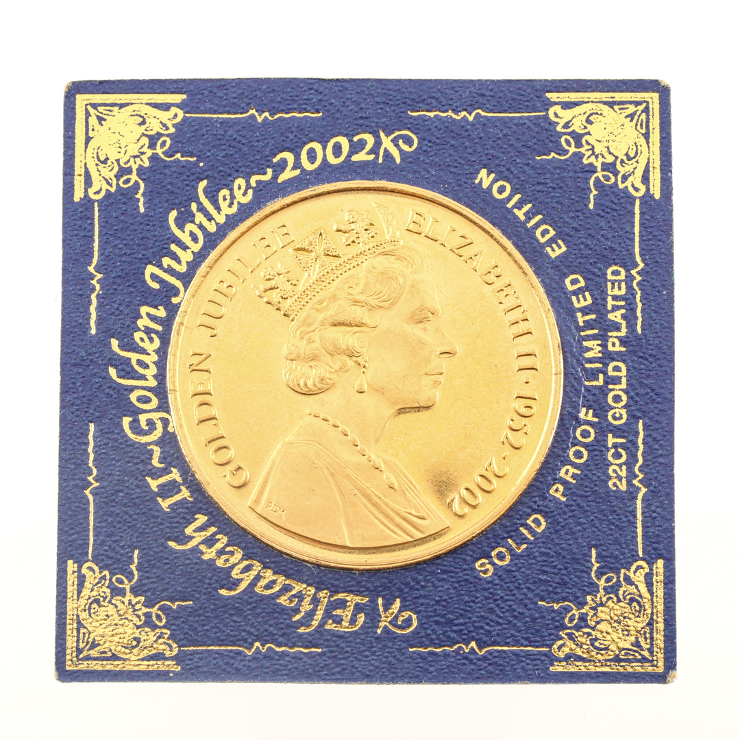 2002 Queen Elizabeth II Golden Jubilee Commemorative Coin