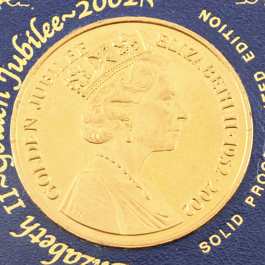 2002 Queen Elizabeth II Golden Jubilee Commemorative Coin